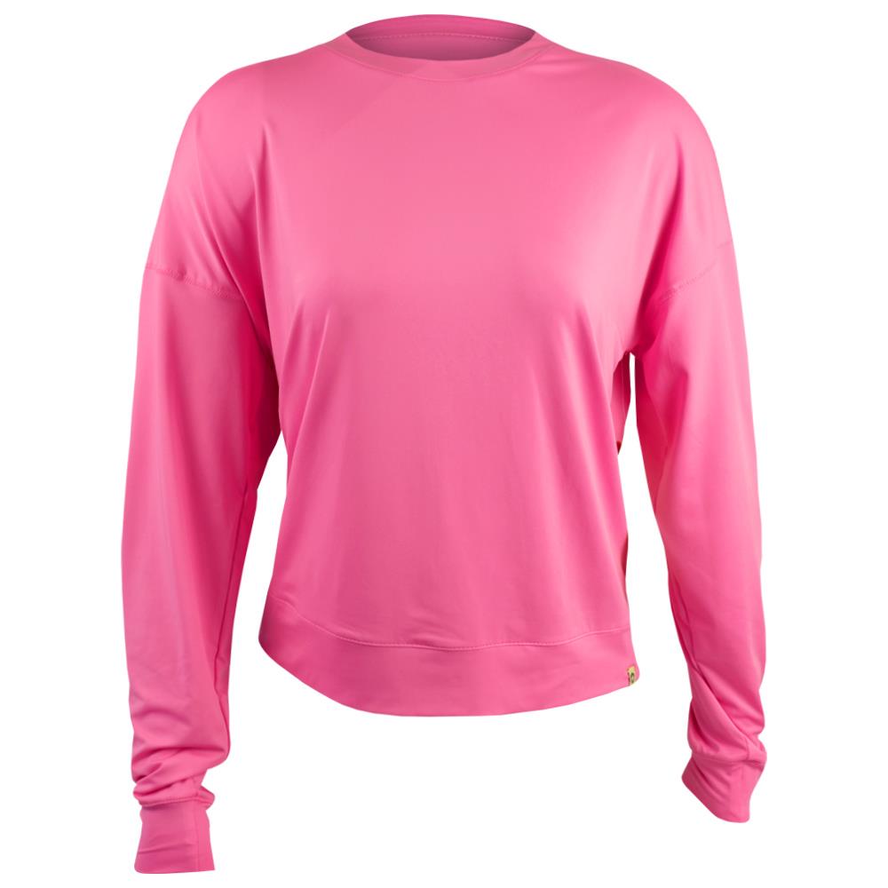 Lucky in Love Women's Essentials Hype Longsleeve - Taffy、mySite、neckold