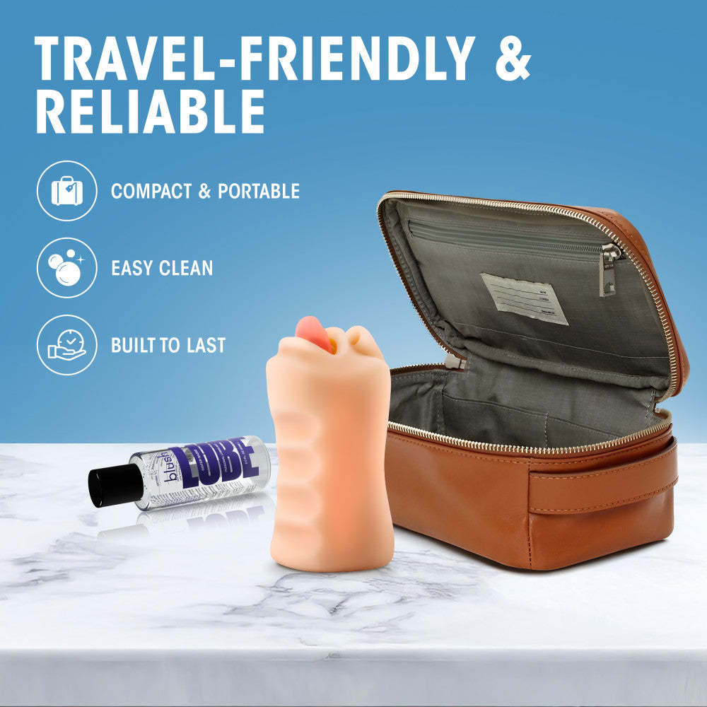 X5 Men By Blush® | Oral Anne Vanilla Masturbator / Stroker、mySite、bottomscart