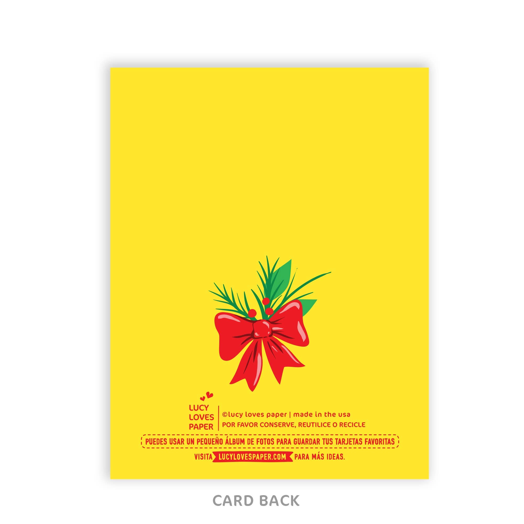 Lucy Loves Paper - ¨ ∞Felices Fiestas! Mexican Cake Christmas Card (A2)、mySite、garagedoors4me