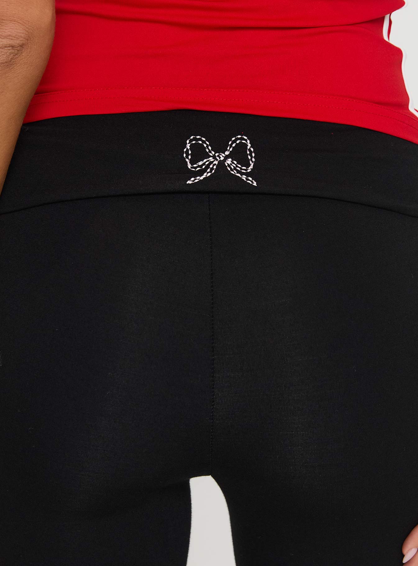 Cherize Ribbon Stitch Pant Black、mySite、solidvoid