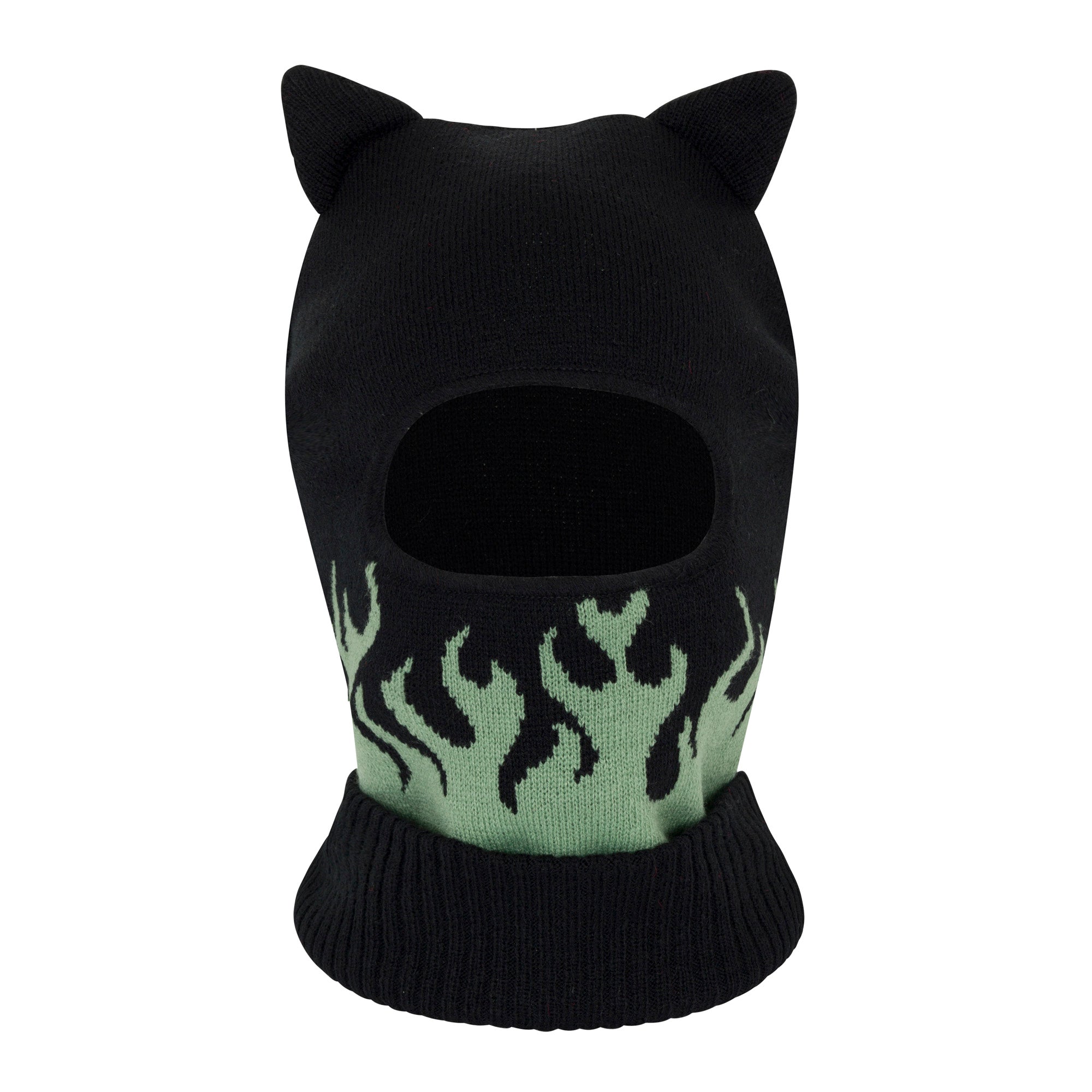  Volt Kitty Ears Balaclava (Black)、mySite、merchandisen