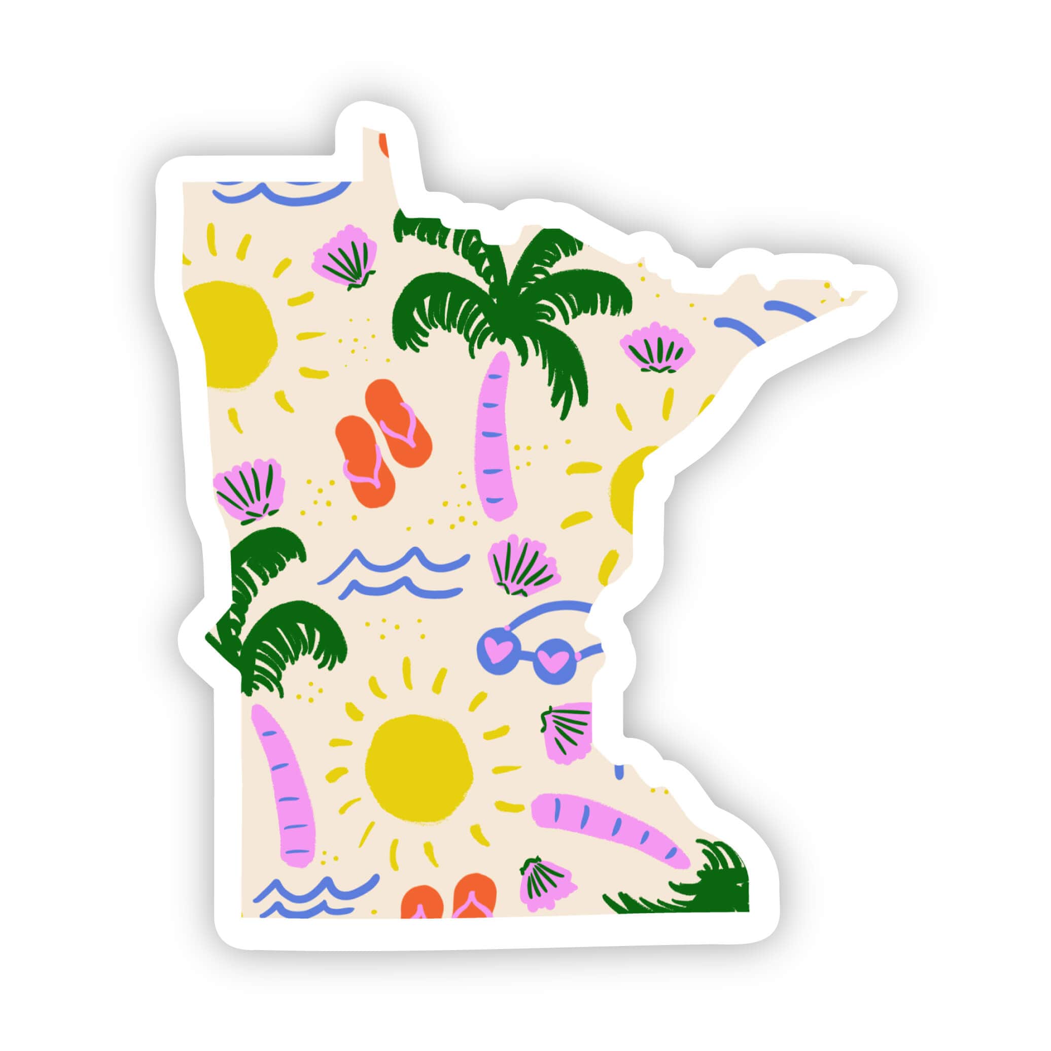  Minnesota Sticker - Beach、mySite、elrpsem3k