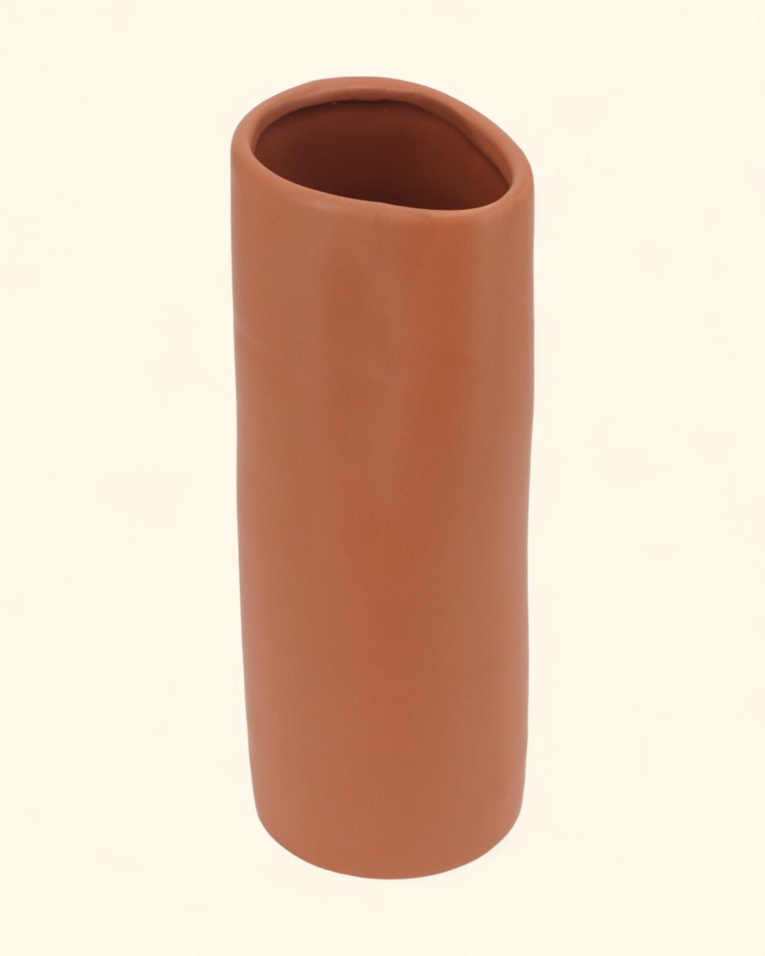 Zen-Inspired Terracotta Organic Tall Vase、mySite、topwebapps