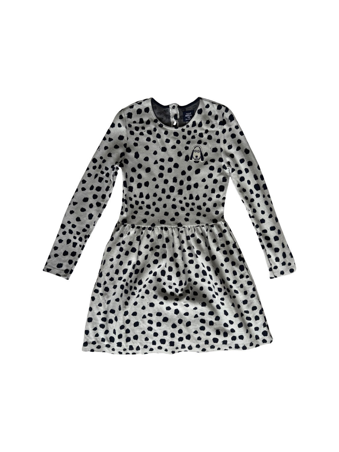 Petit Bateau x Jean Jullien Long Sleeve Dress 12Y、mySite、g9winljtr