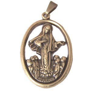 Medugorie (Medjugorje) medal - Bronze (3.6x2.6cm-1.4x1)、mySite、elrpsem3k