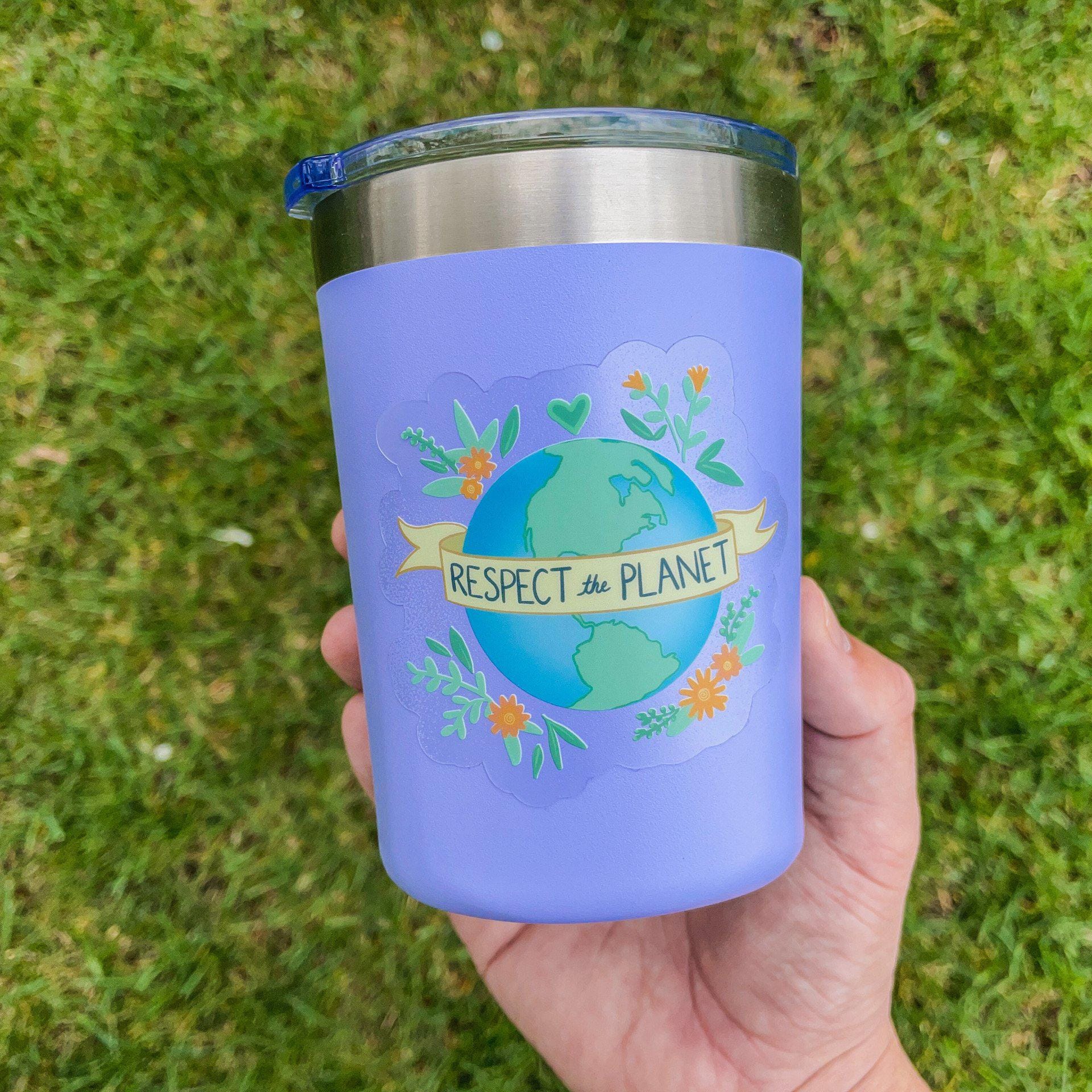  Respect the Planet - Clear Sticker、mySite、elrpsem3k