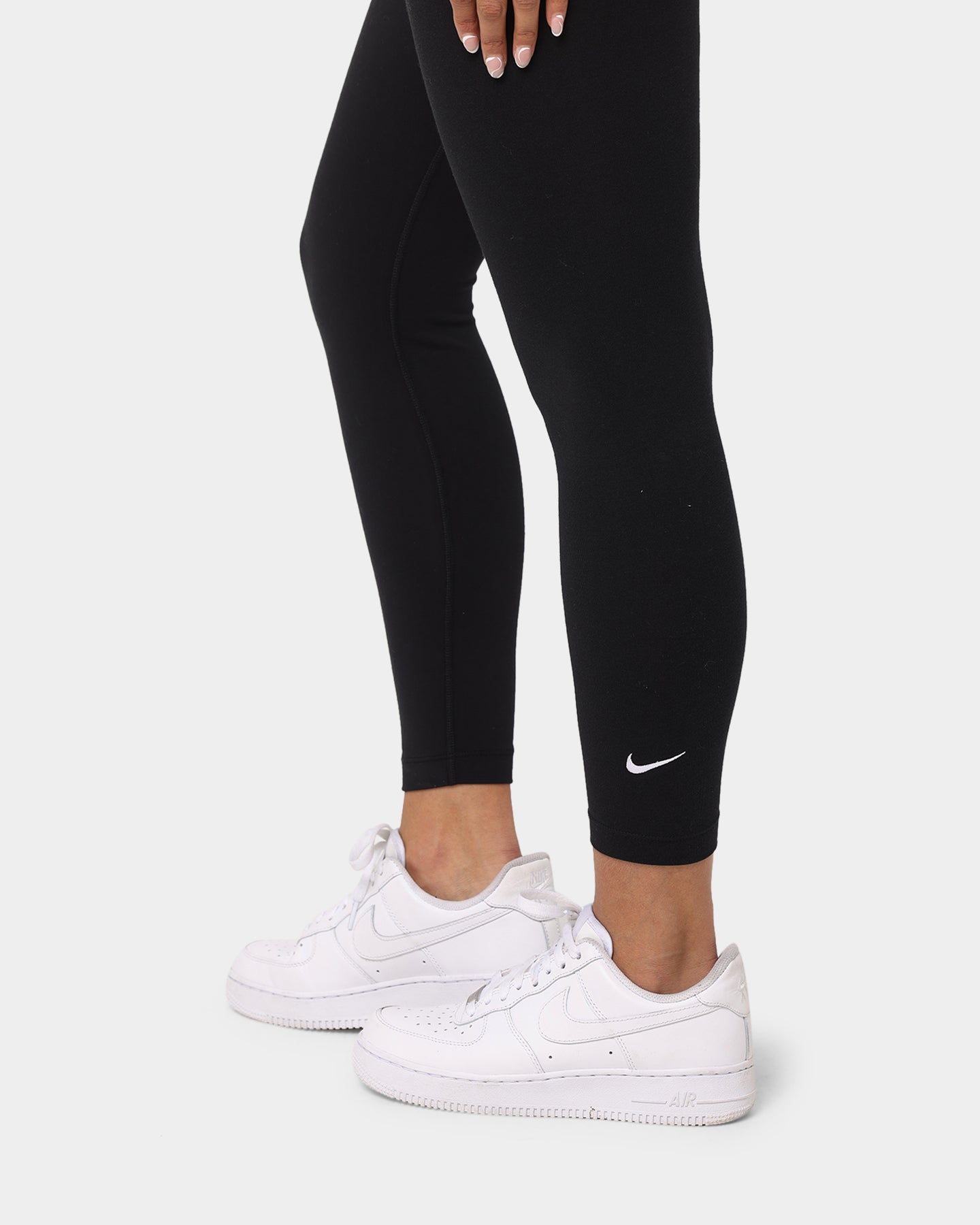 Nike Women's Nike Sportswear Essential 7/8 Leggings Black/White、mySite、zt4zffjzw