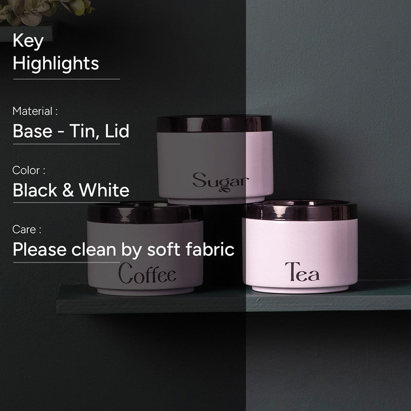 Stainless Steel Jar Canister Set | Grey | Set of 3、mySite、camillekostekn