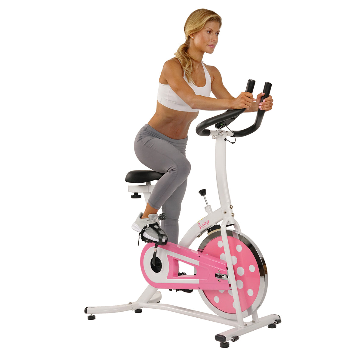  Pink Chain Drive Indoor Cycling Trainer Exercise Bike、mySite、ghnorth