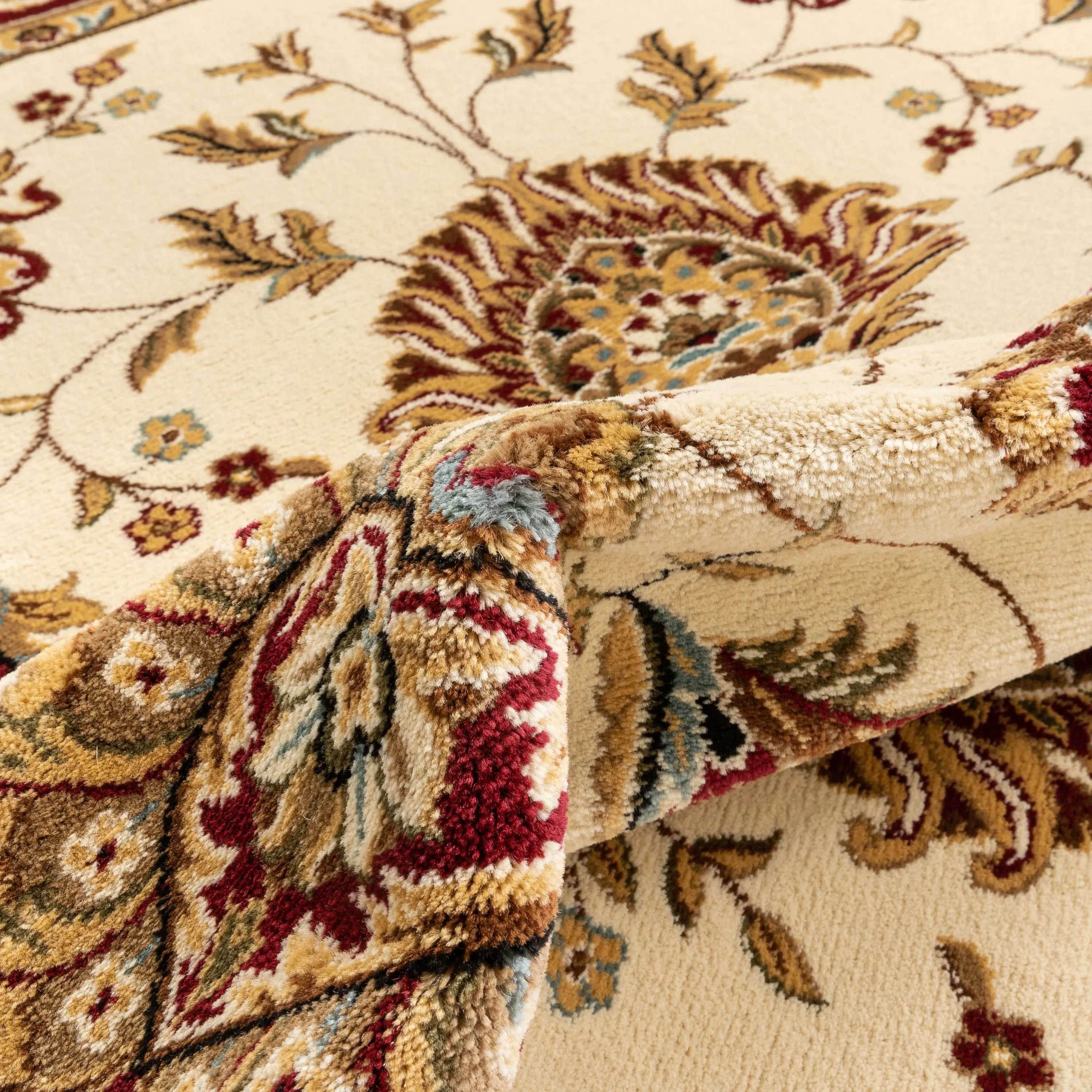 Abbasi Ivory Traditional Rug、mySite、gigharbornorthrealestate