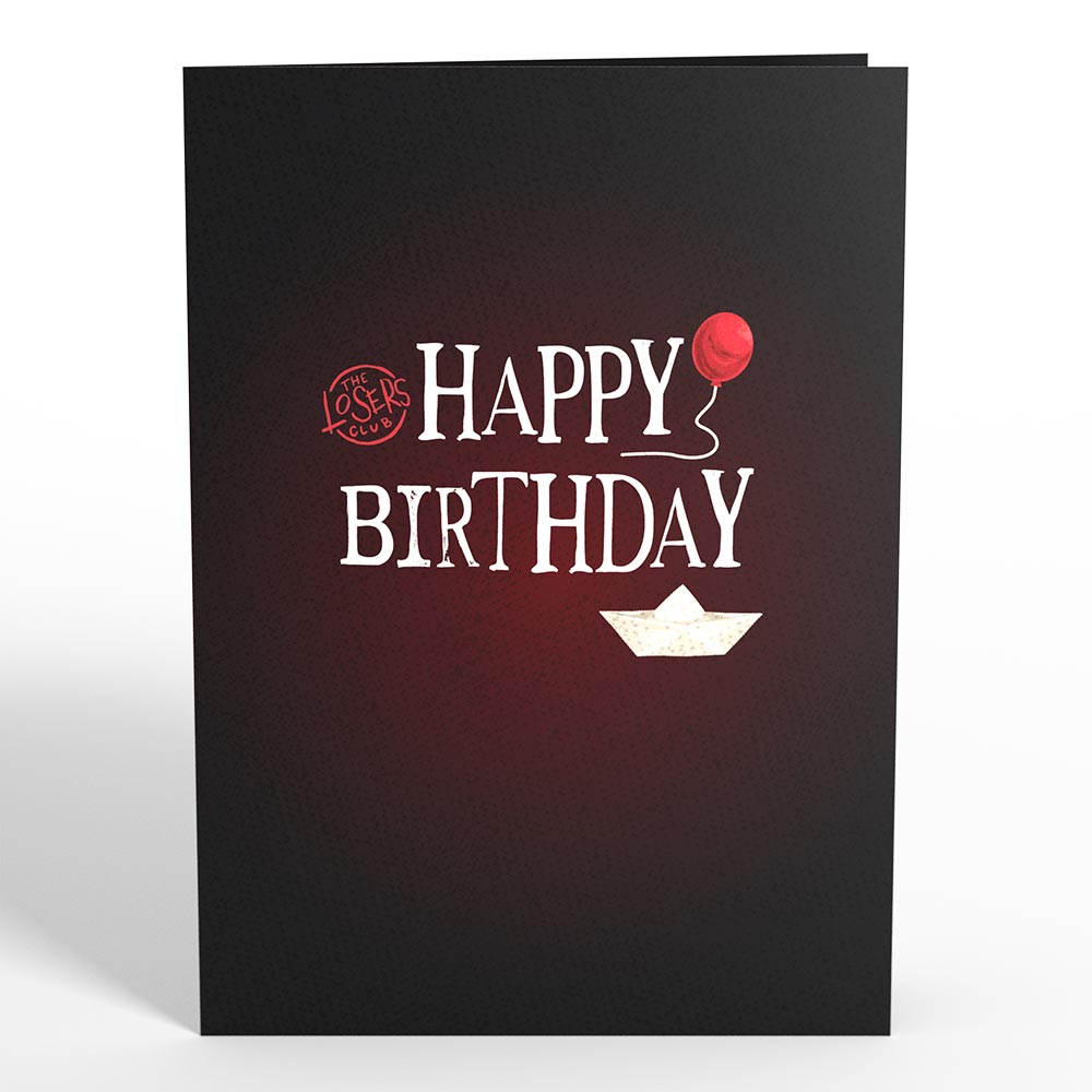 IT Pennywise™ Birthday Pop-Up Card、mySite、solidvoid