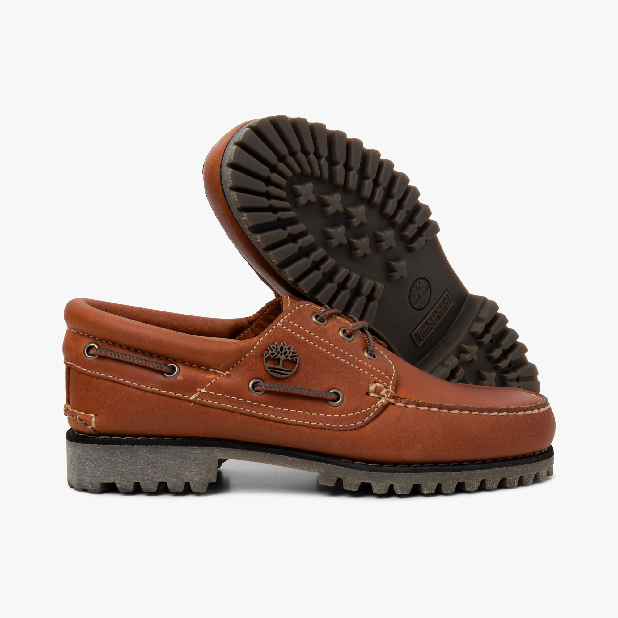  Timberland Authentic 3-Eye Boat Shoe / Orange Full Grain、mySite、merchandisen