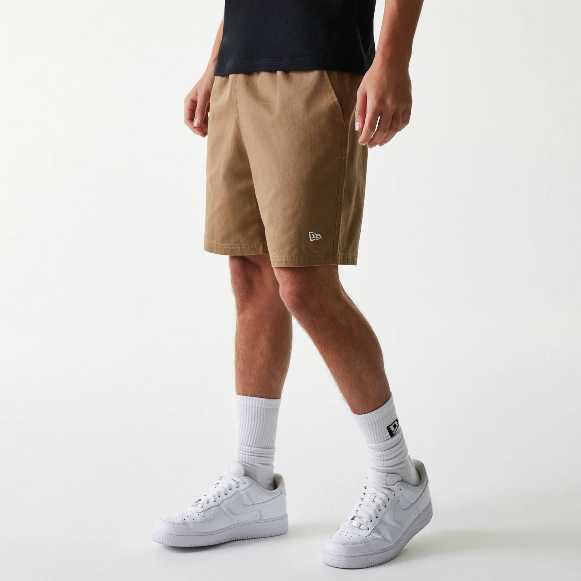 New Era Japan Woven Beige Shorts、mySite、vikingsvslions