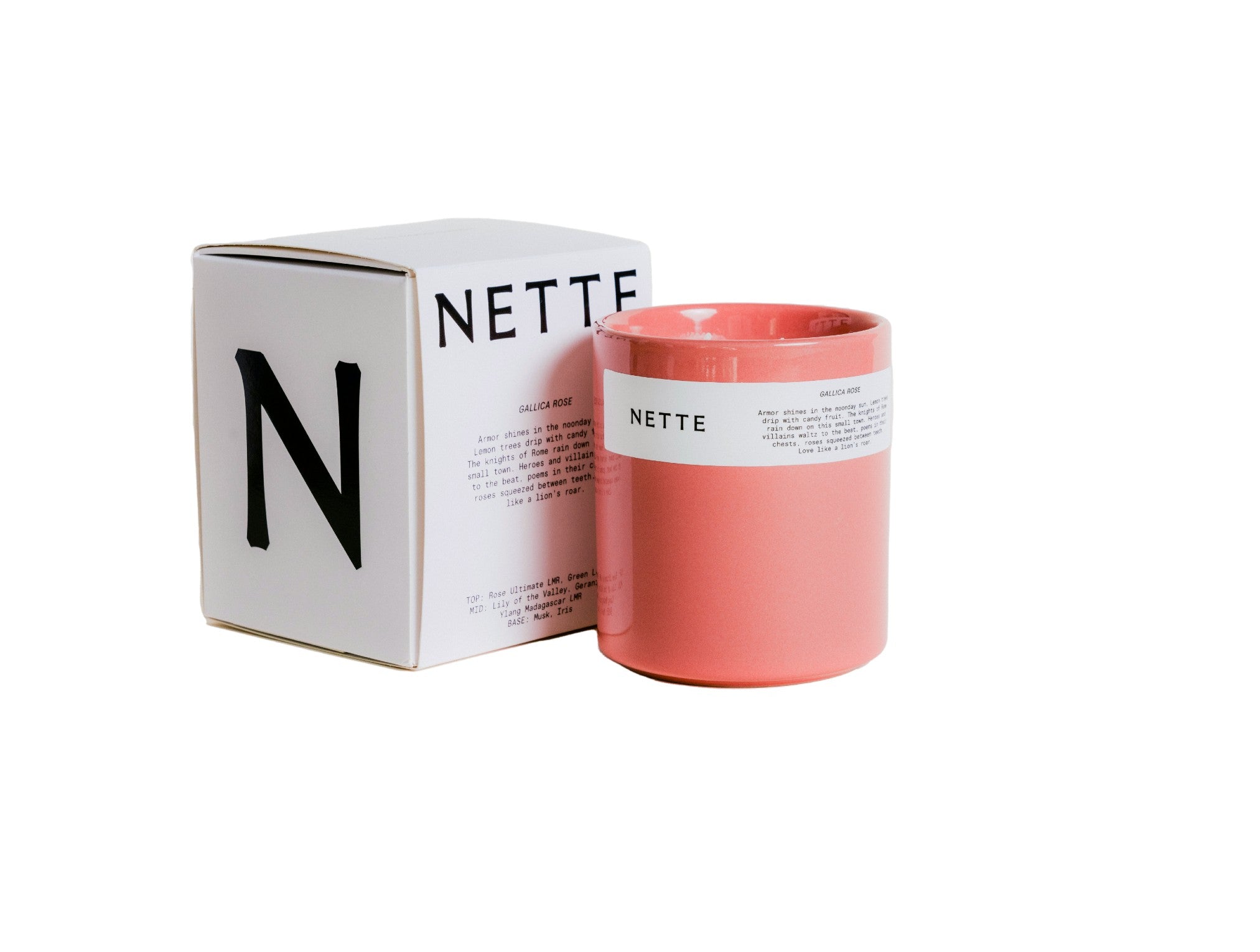  Nette Gallica Rose Ceramic Candle 11 oz.、mySite、sugarbowlscore