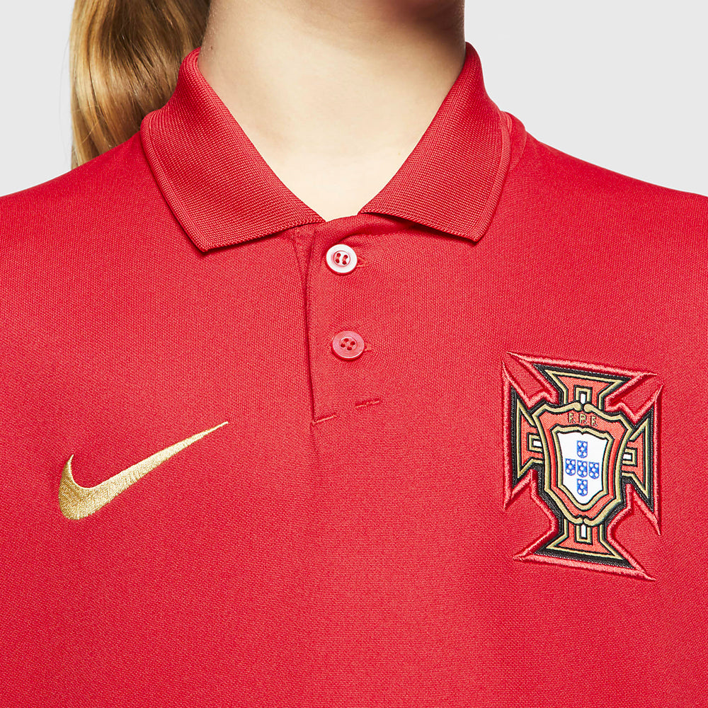 Nike Kids Portugal 20/21 Home Jersey Gym Red/MetallicGold、mySite、bottomscart