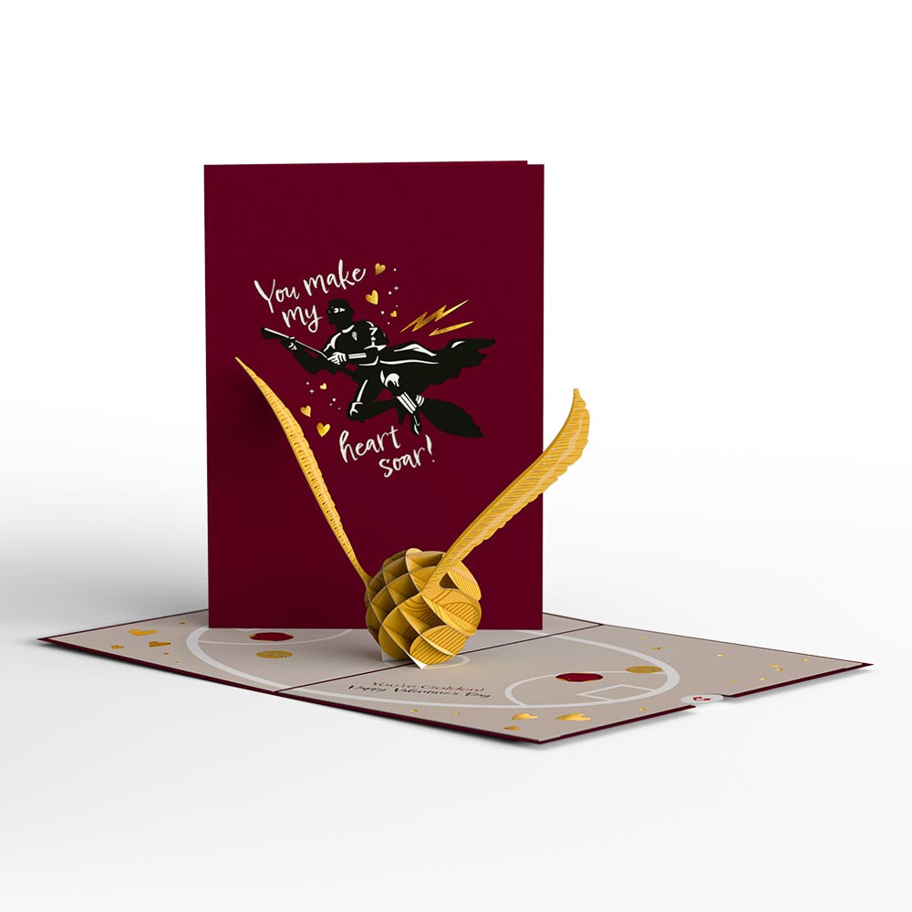 Harry Potter™ You Make My Heart Soar Pop-Up Card、mySite、solidvoid