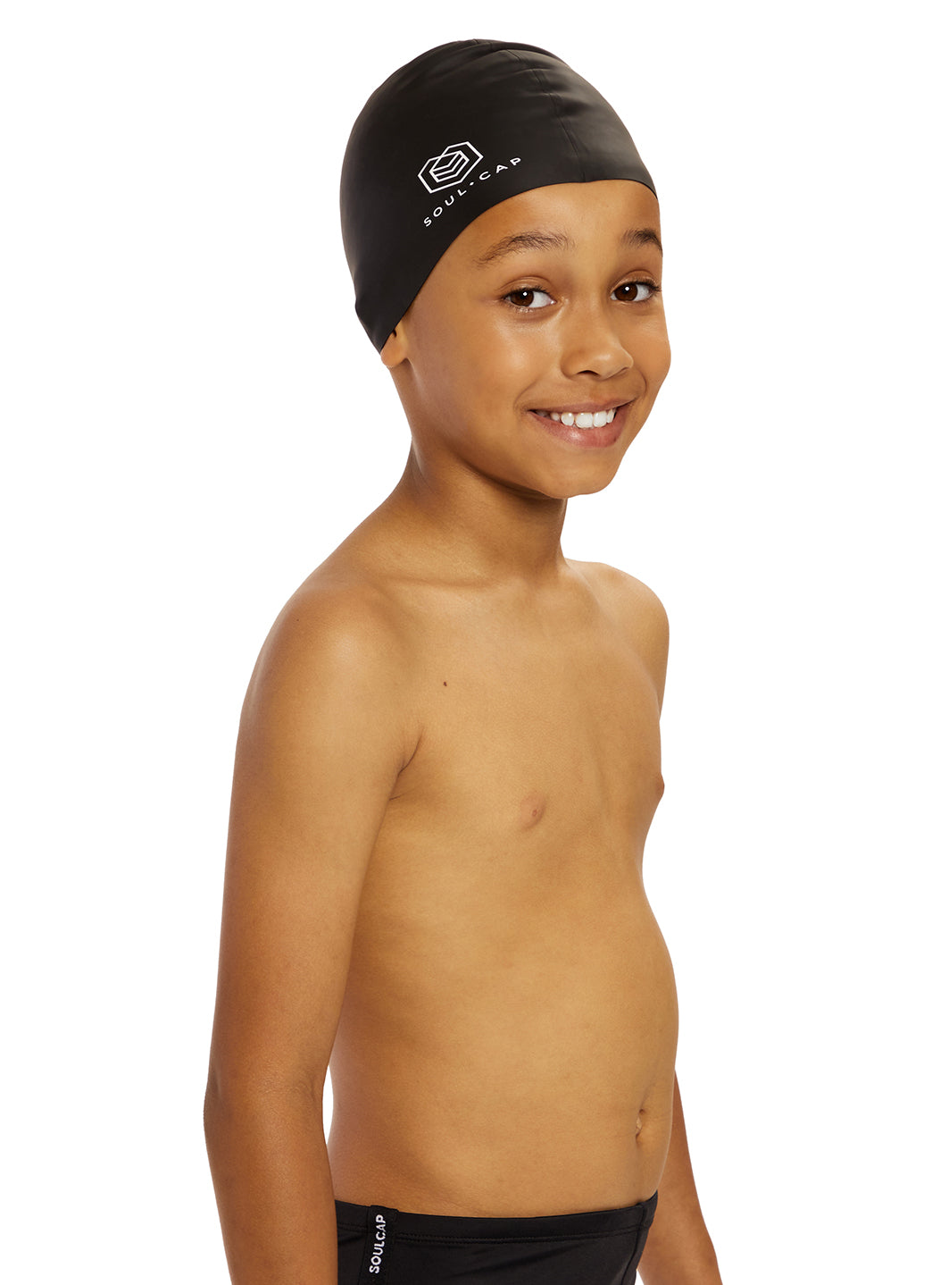 SOUL CAP Kids' Swim Cap、mySite、noshort