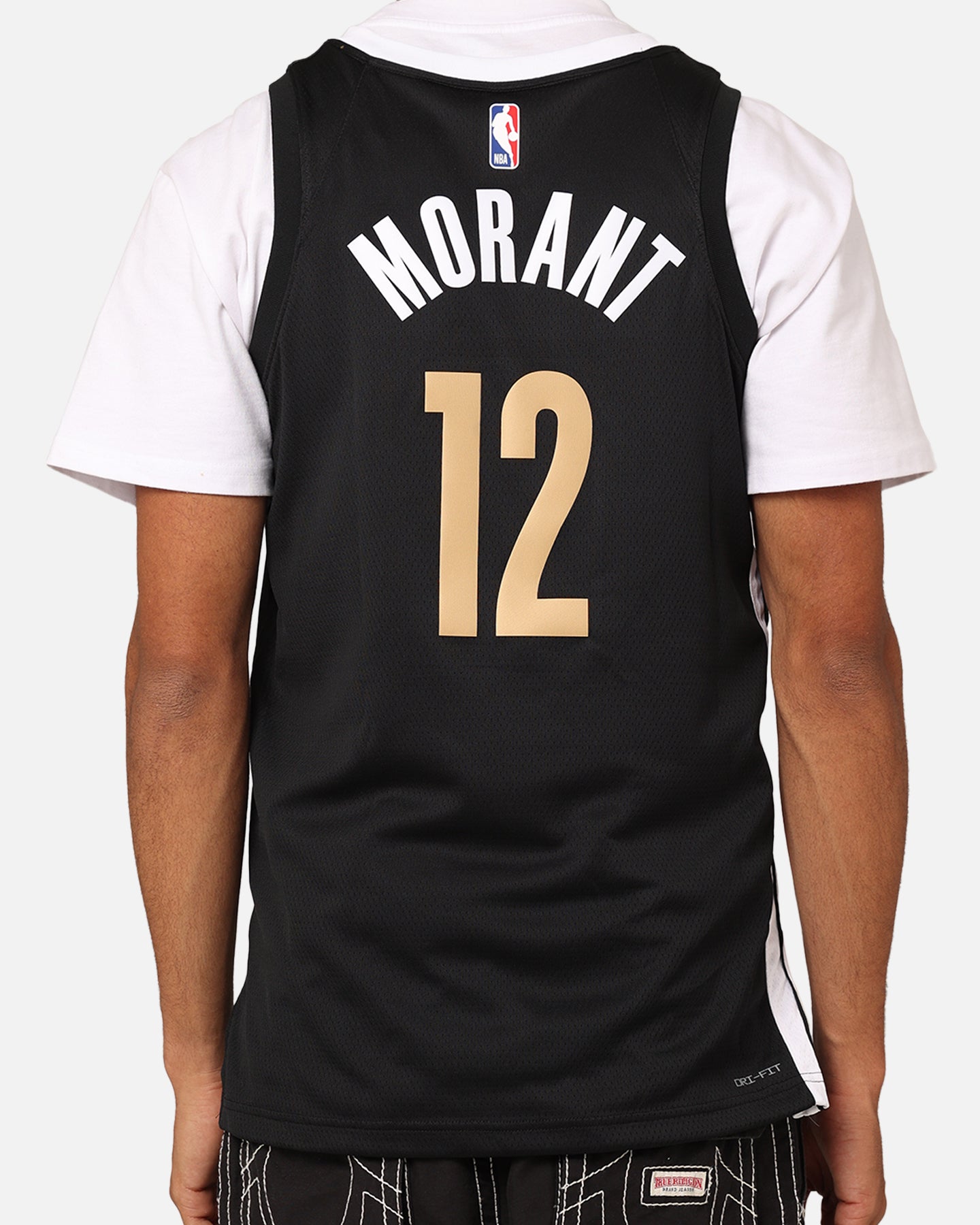 Nike Memphis Grizzlies Ja Morant Dri-FIT Swingman Jersey Black、mySite、zt4zffjzw