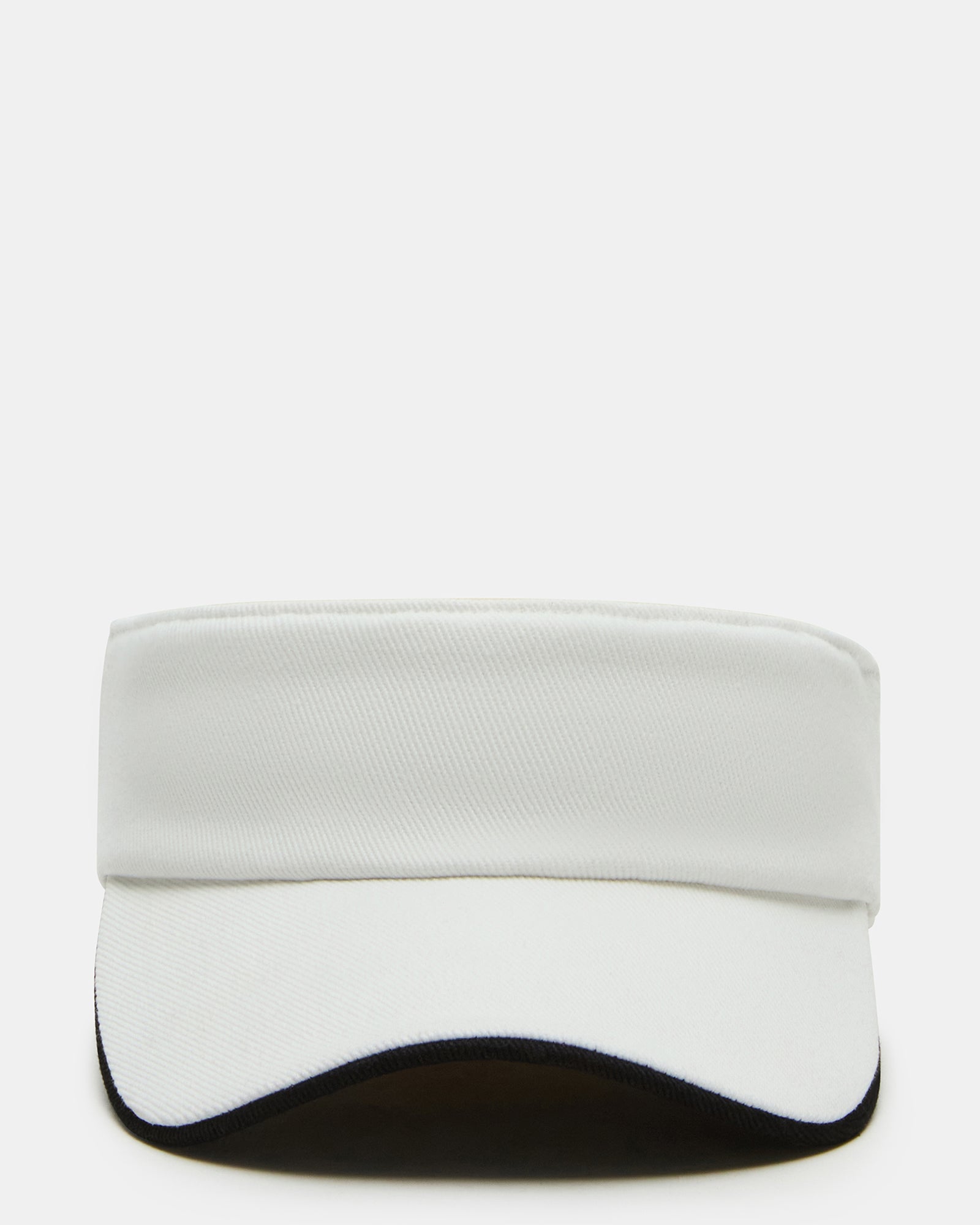 EMBROIDERED VISOR WHITE、mySite、gtrtttuynbv
