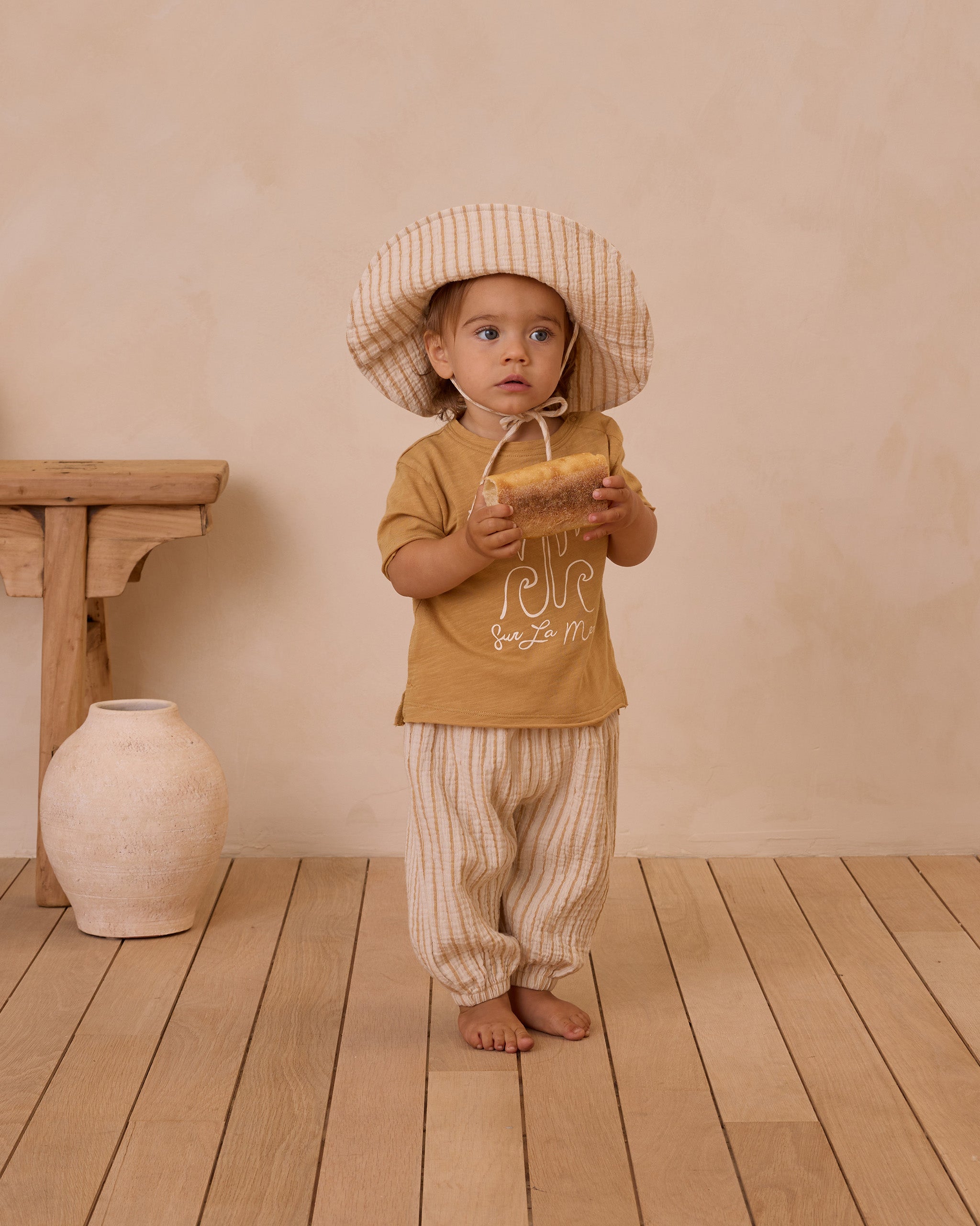  Floppy Sun Hat || Marigold Stripe、mySite、layawaytickets