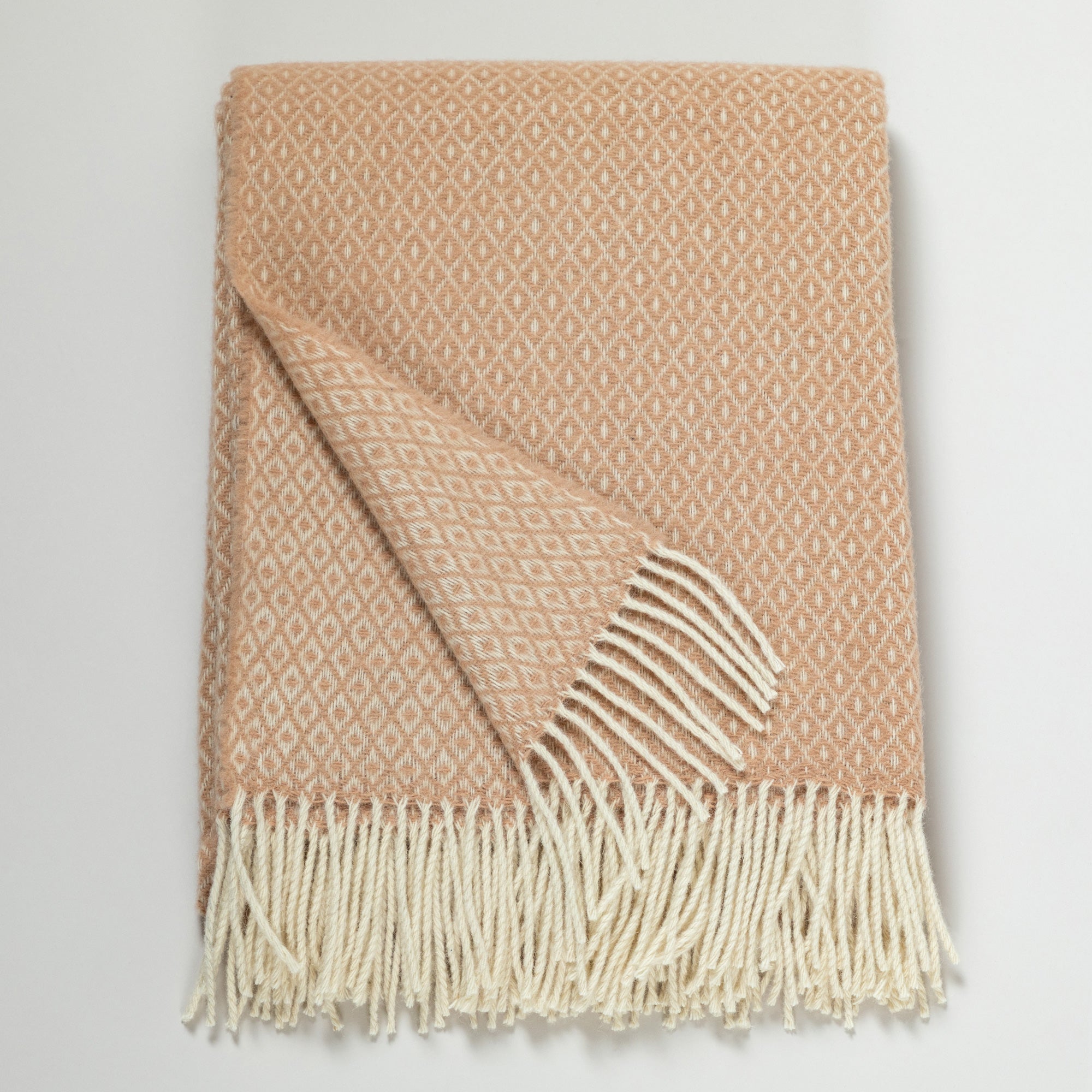 Ukrainian 100% Wool Fringed Throw Blanket、mySite、camillekostekn