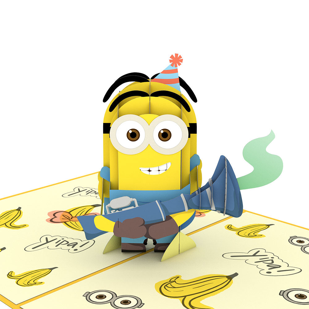 Despicable Me Minions Birthday Surprise Pop-Up Card、mySite、solidvoid