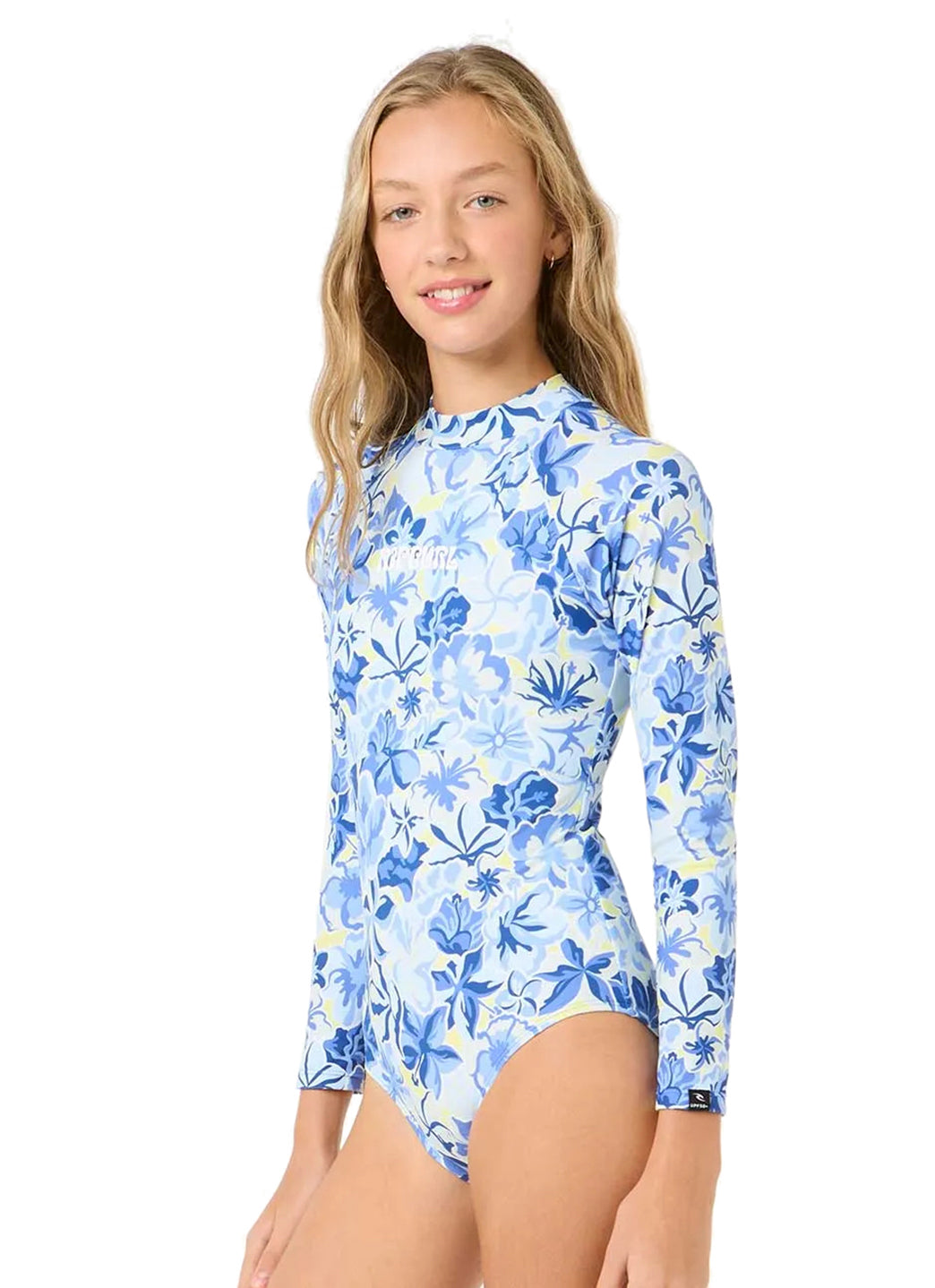 Rip Curl Girls' Island Bliss Long Sleeve Surf Suit (Big Kid)、mySite、noshort