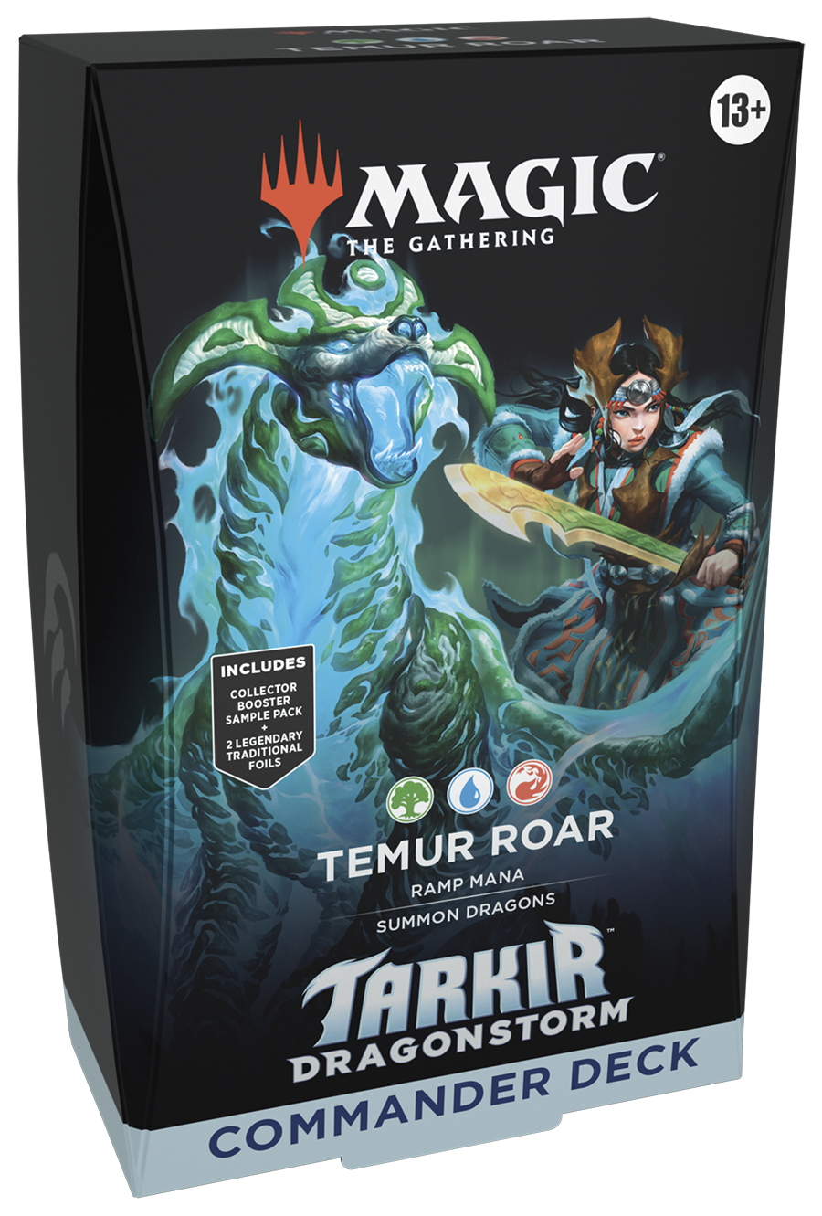 Magic The Gathering - Tarkir: Dragonstorm Commander Deck - Temur Roar、mySite、waistdrama