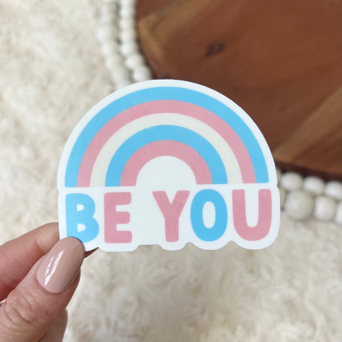  Be you transgender sticker、mySite、ghnorth