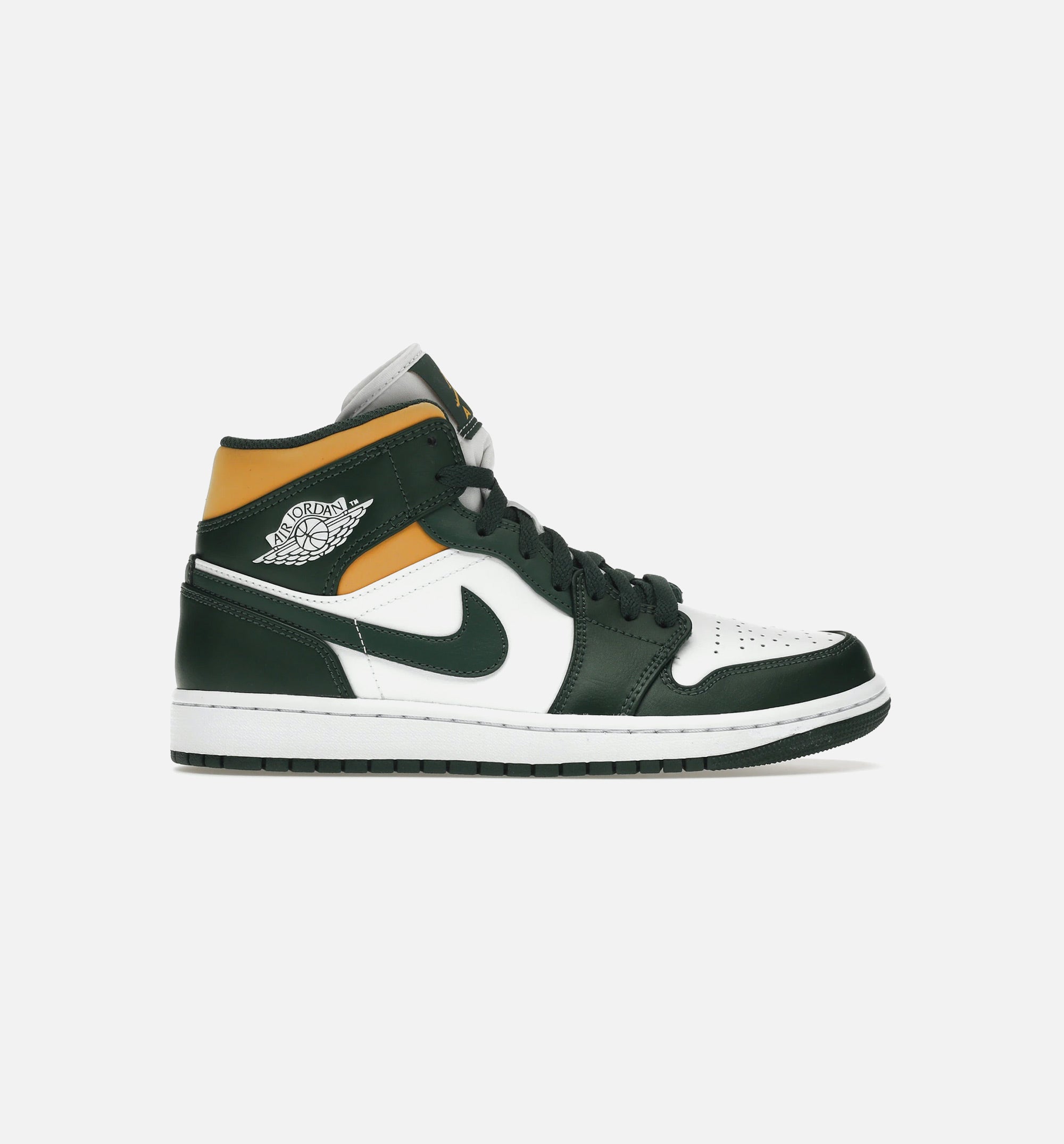 Air Jordan 1 Mid Green Yellow Mens Lifestyle Shoe - Green/Yellow、mySite、dreamappss