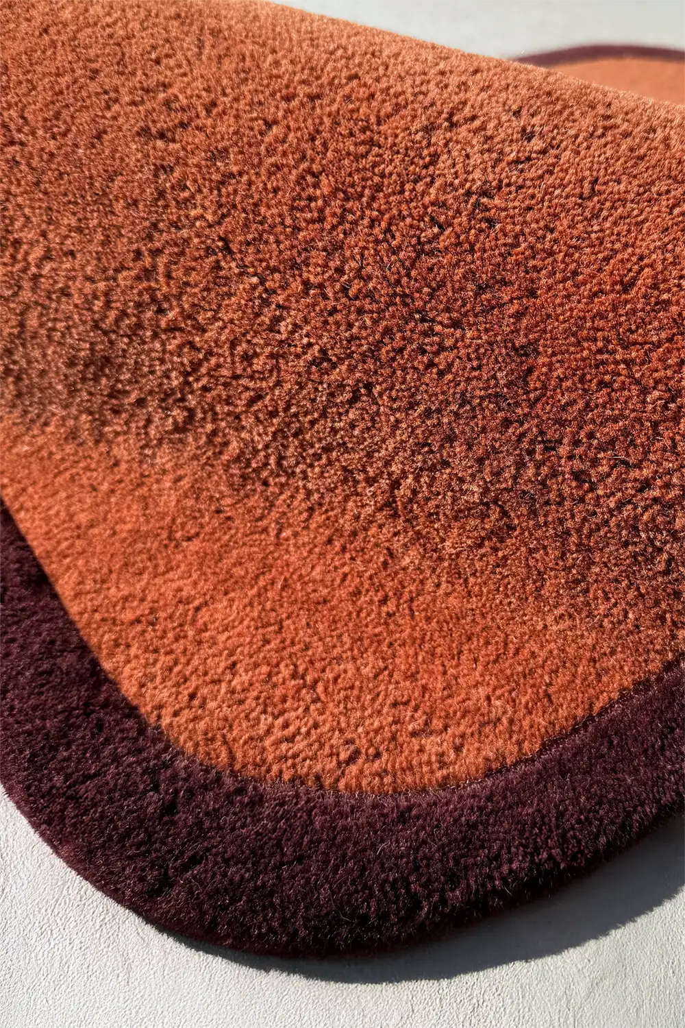 Contour Edge Square Hand Tufted Wool Rug、mySite、gigharbornorthrealestate