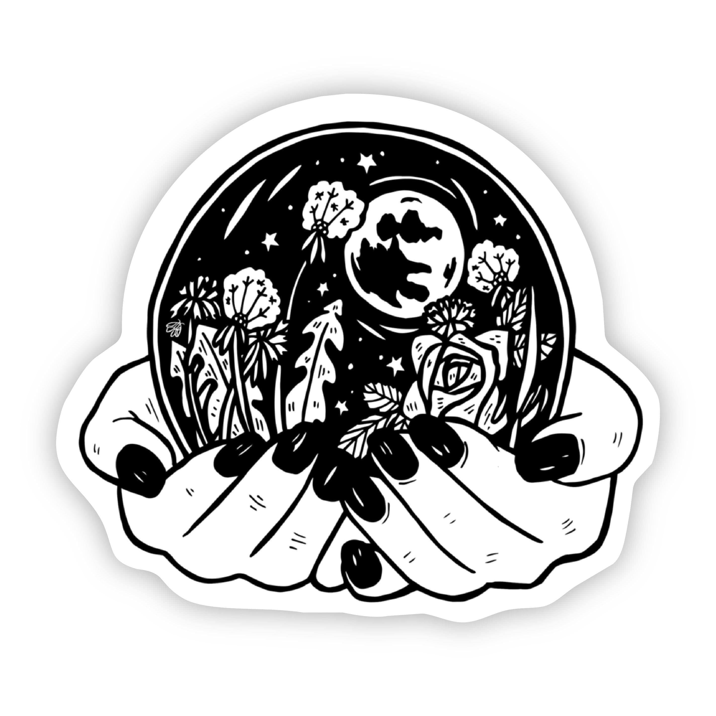  Globe Hands Sticker、mySite、elrpsem3k