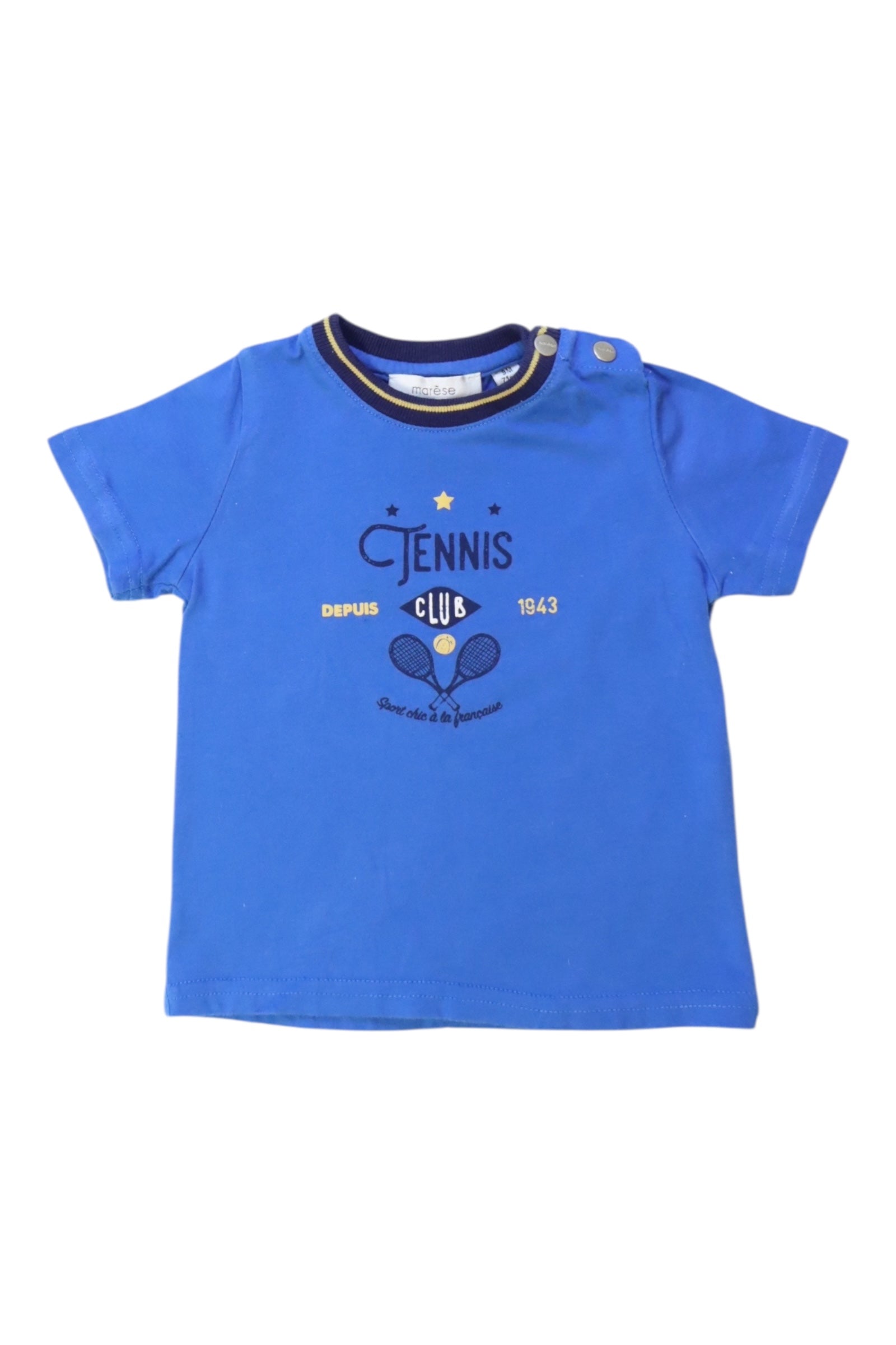 Marese Tennis Club Short Sleeve T-Shirt 3-6M、mySite、g9winljtr