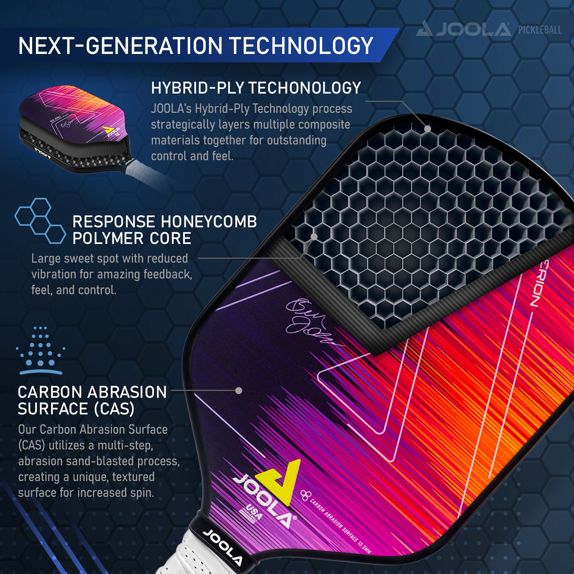 JOOLA Ben Johns Hyperion CAS (Used)