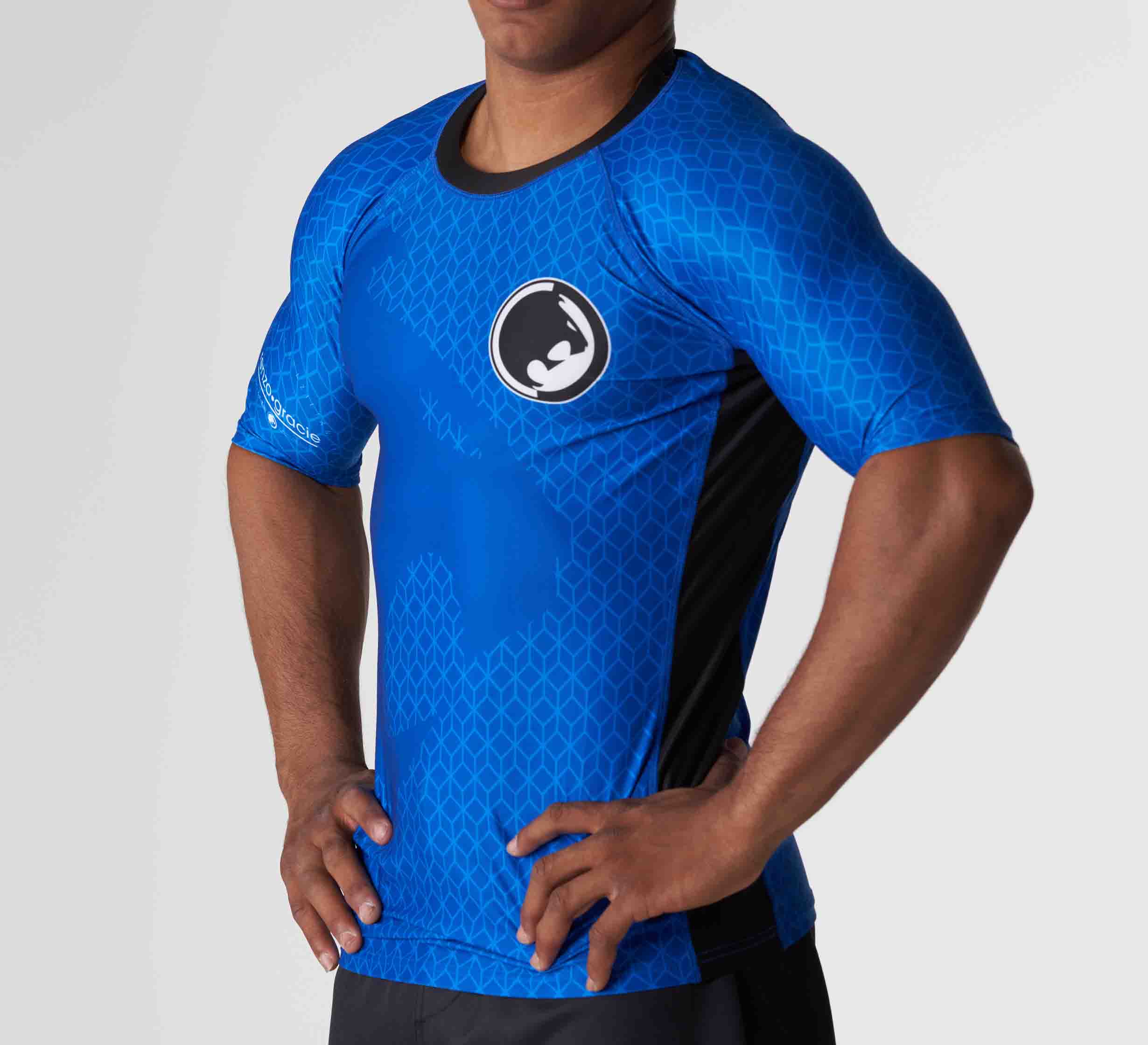Renzo Gracie Mecca Ranked Short Sleeve Rashguard、mySite、gigharbornorthrealestate