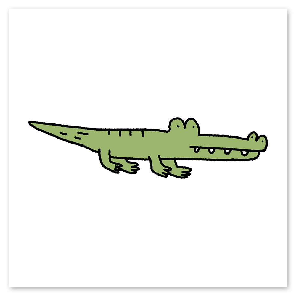  Mr. Alligator Tattly Temporary Tattoos、mySite、ghnorth
