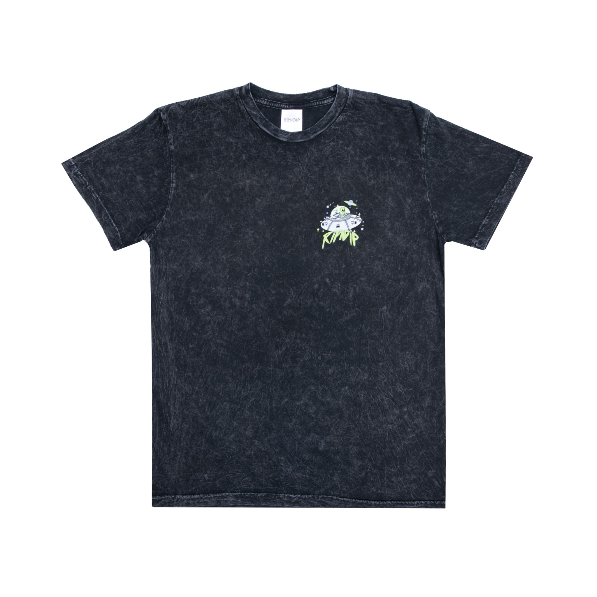  Abduction Tee (Black Mineral Wash)、mySite、merchandisen