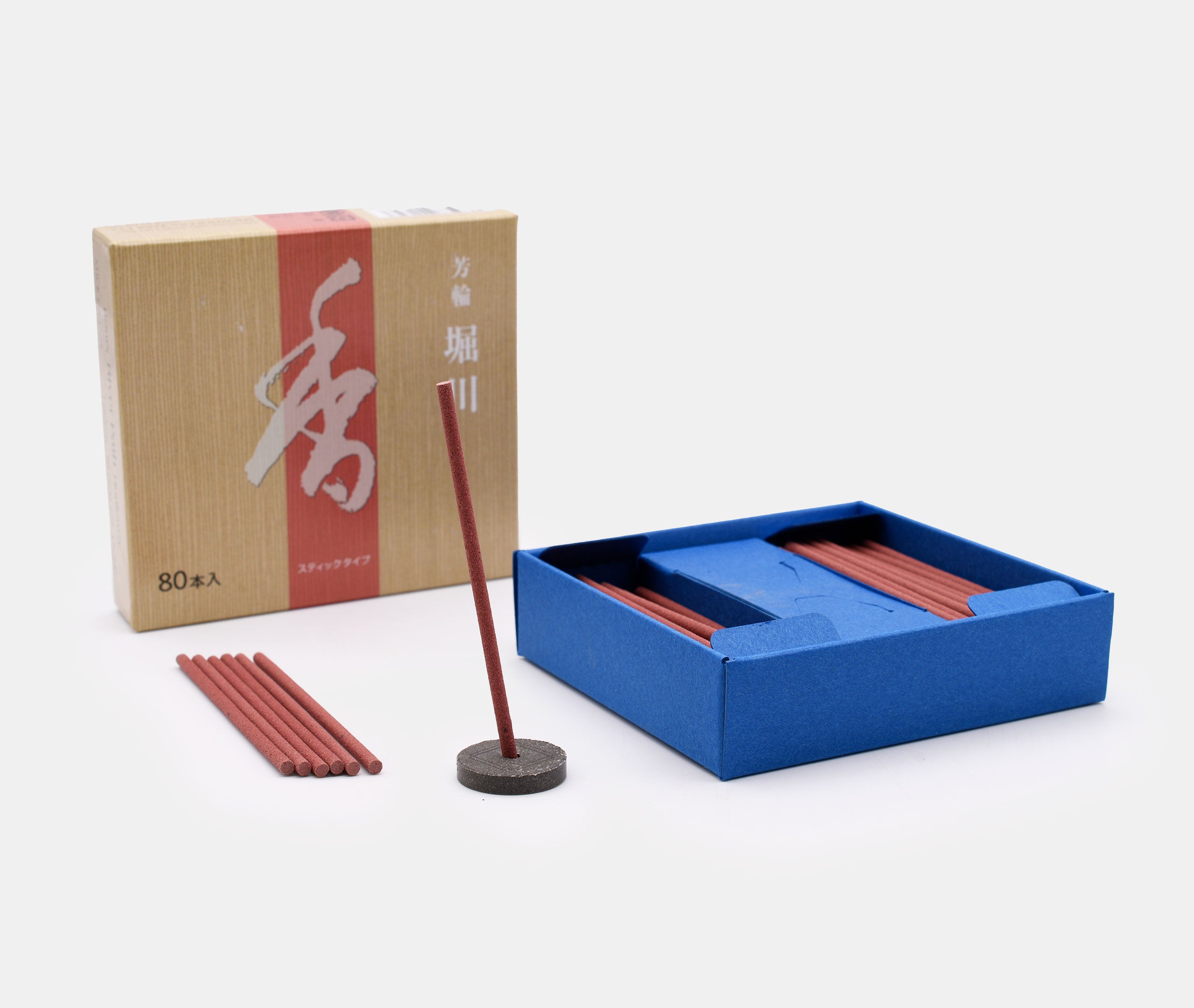Horin Hori-kawa River Path Incense - 80 Sticks、mySite、topwebapps