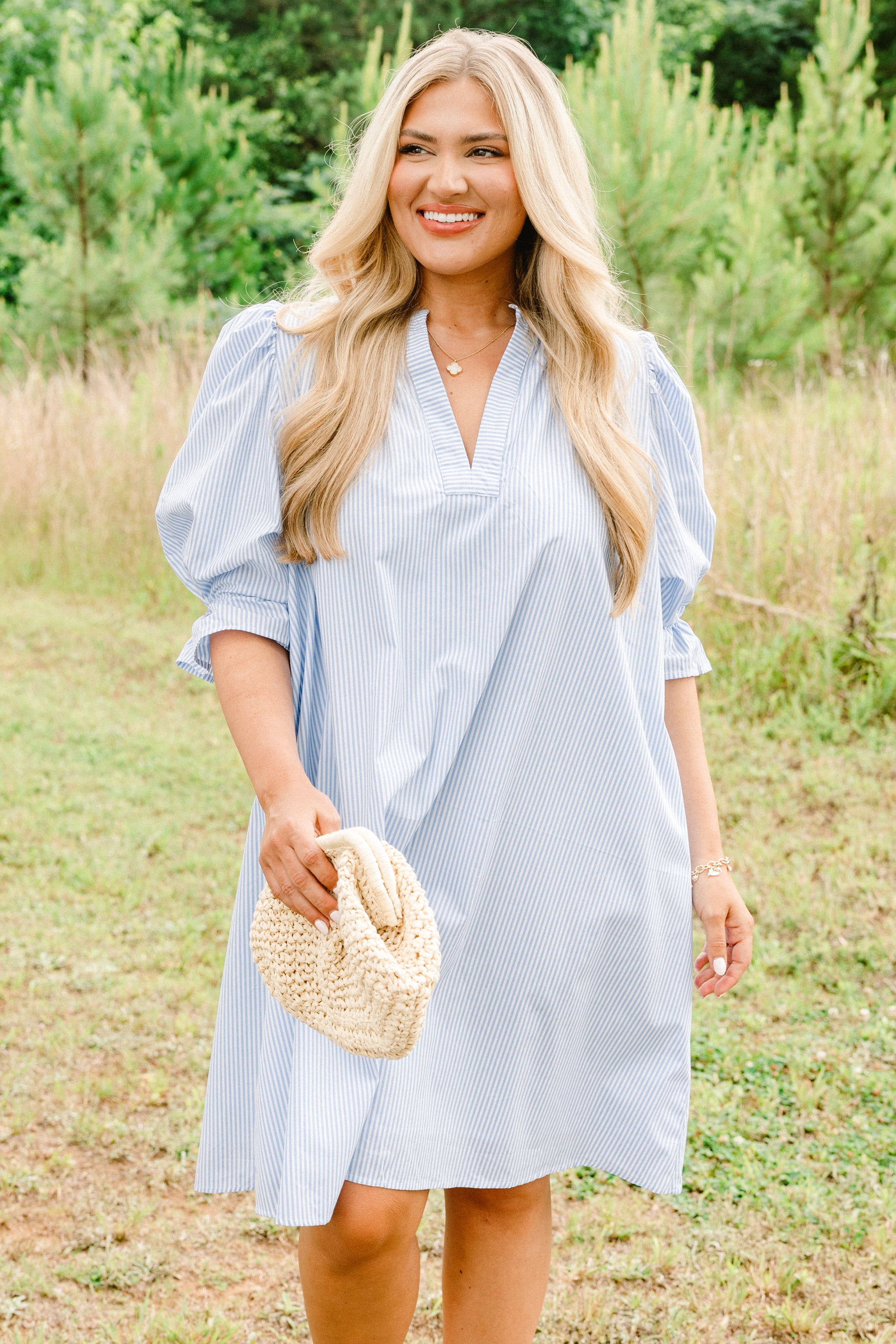  Create Memories Dress, Blue Stripe、mySite、justintrudeaud