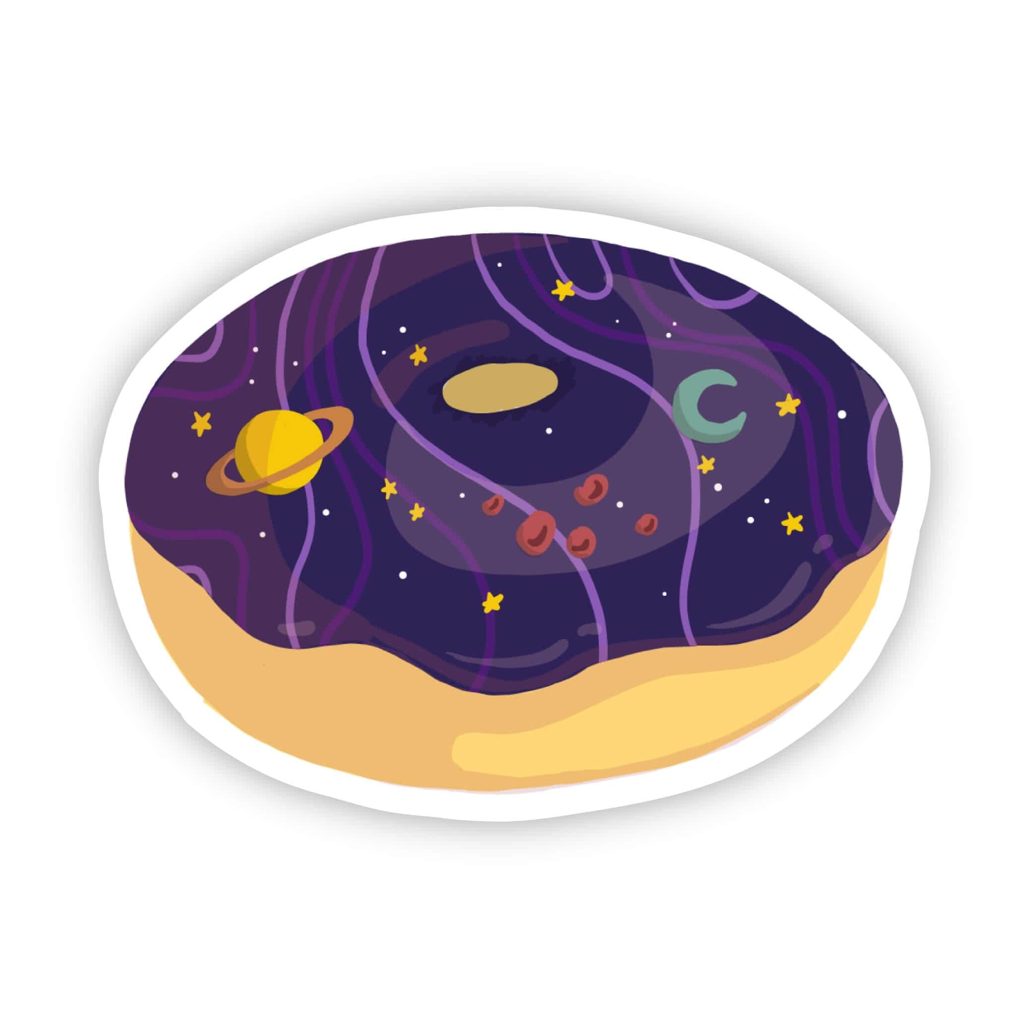  Planet Donut Sticker、mySite、ghnorth