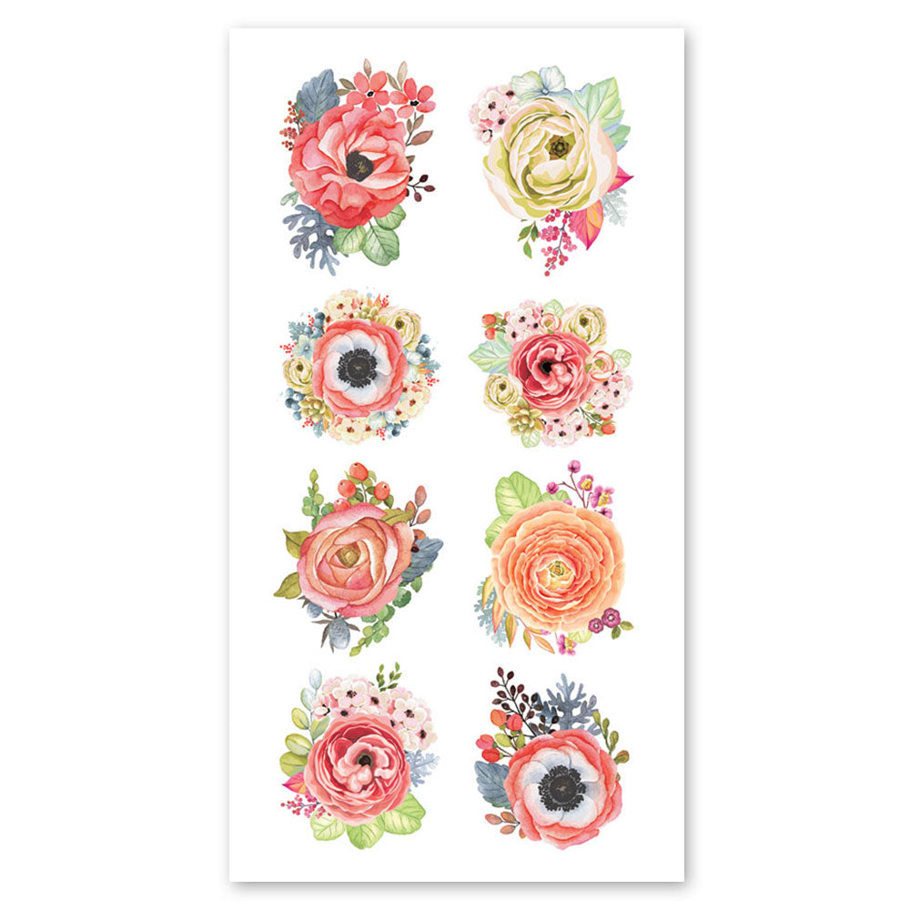  Peach Poppies Stickers、mySite、ghnorth
