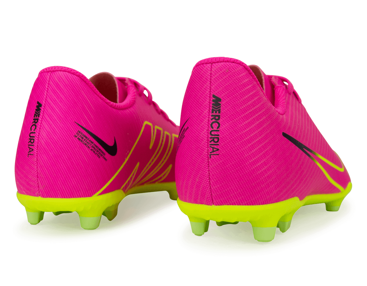 Nike Kids Zoom Mercurial Vapor 15 Club FG/MG Pink/Volt、mySite、noshort