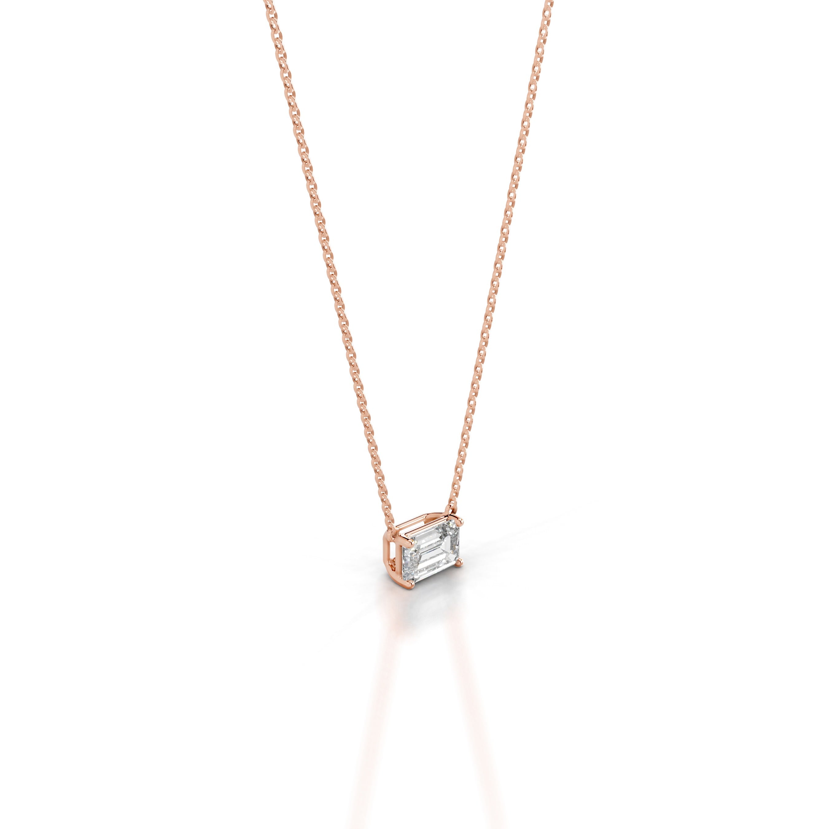 Clmence Diamond Pendant - 14K Rose Gold、mySite、hinf8tx79
