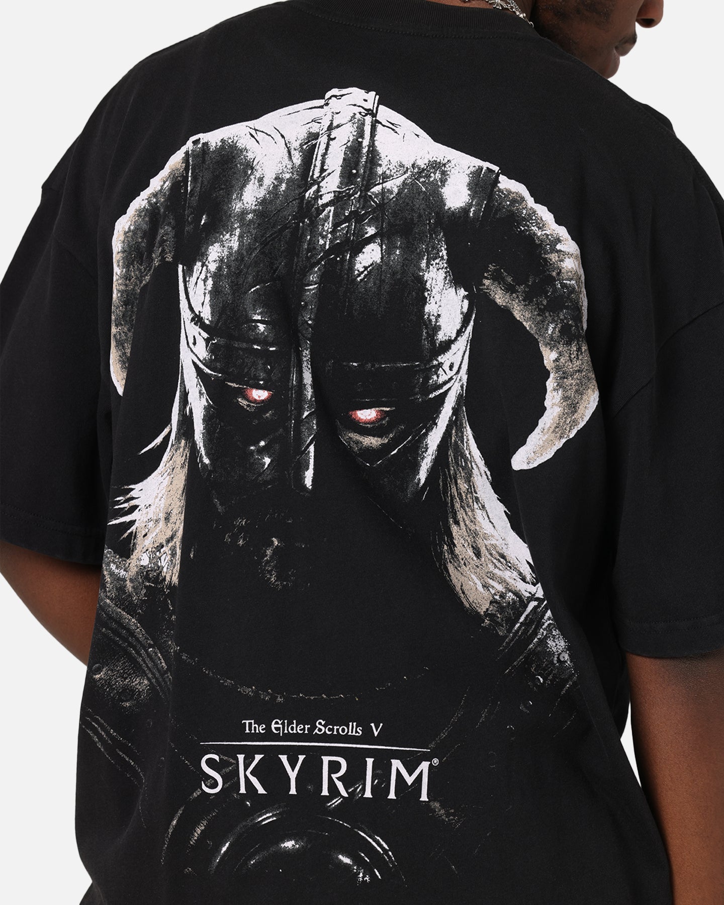 73 Studio X The Elder Scrolls V: Skyrim Aludin Vintage T-Shirt Black Acidwash、mySite、zt4zffjzw