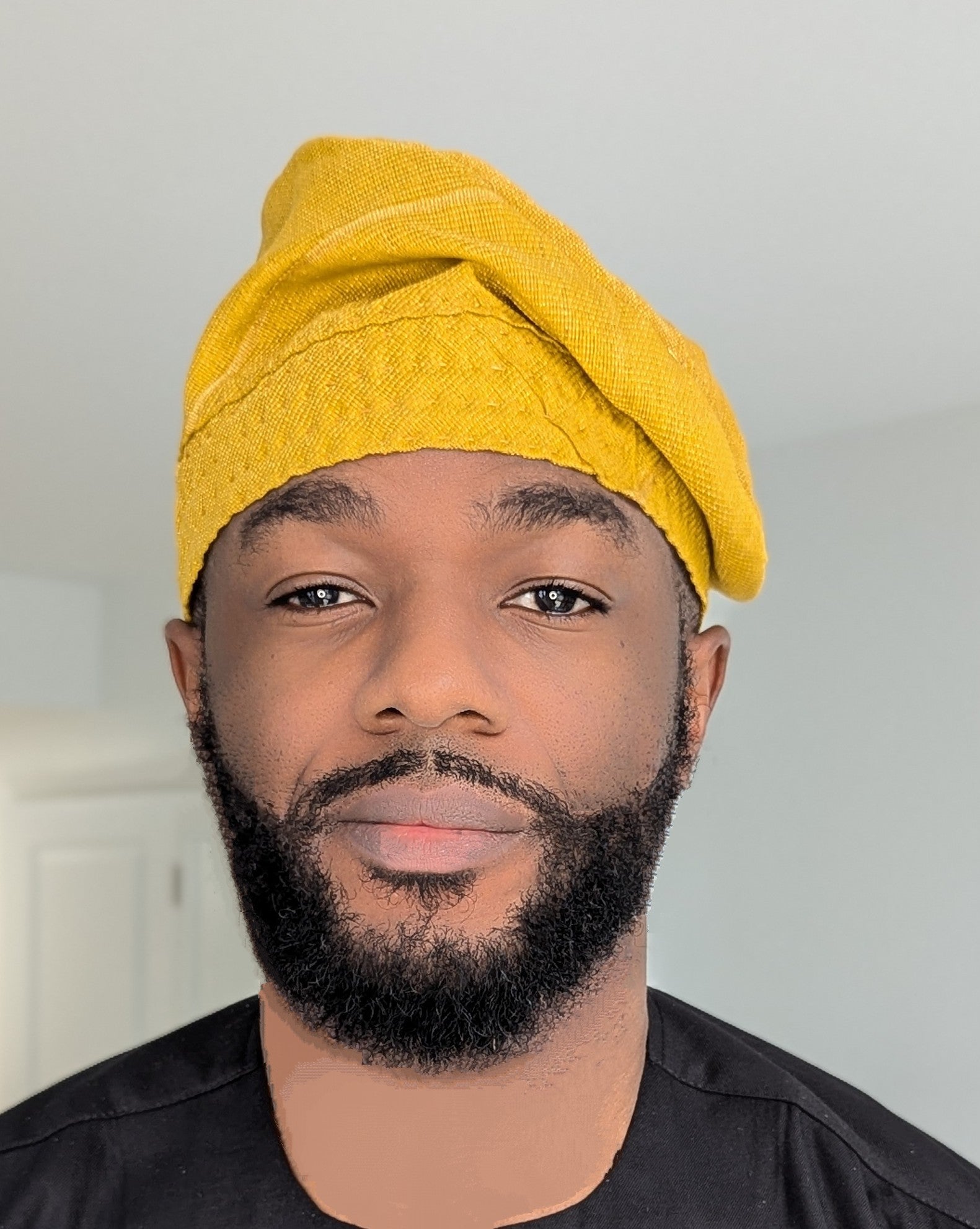 Dupsie's Gold Hand woven Aso Oke Ataare Cap Kufi Fila Hat DPAHAGA55、mySite、solidvoid