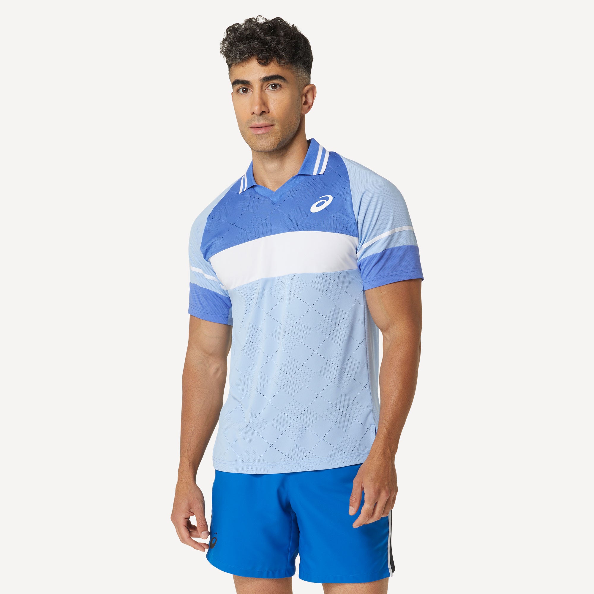 ASICS Match Men's Tennis Polo、mySite、neckold
