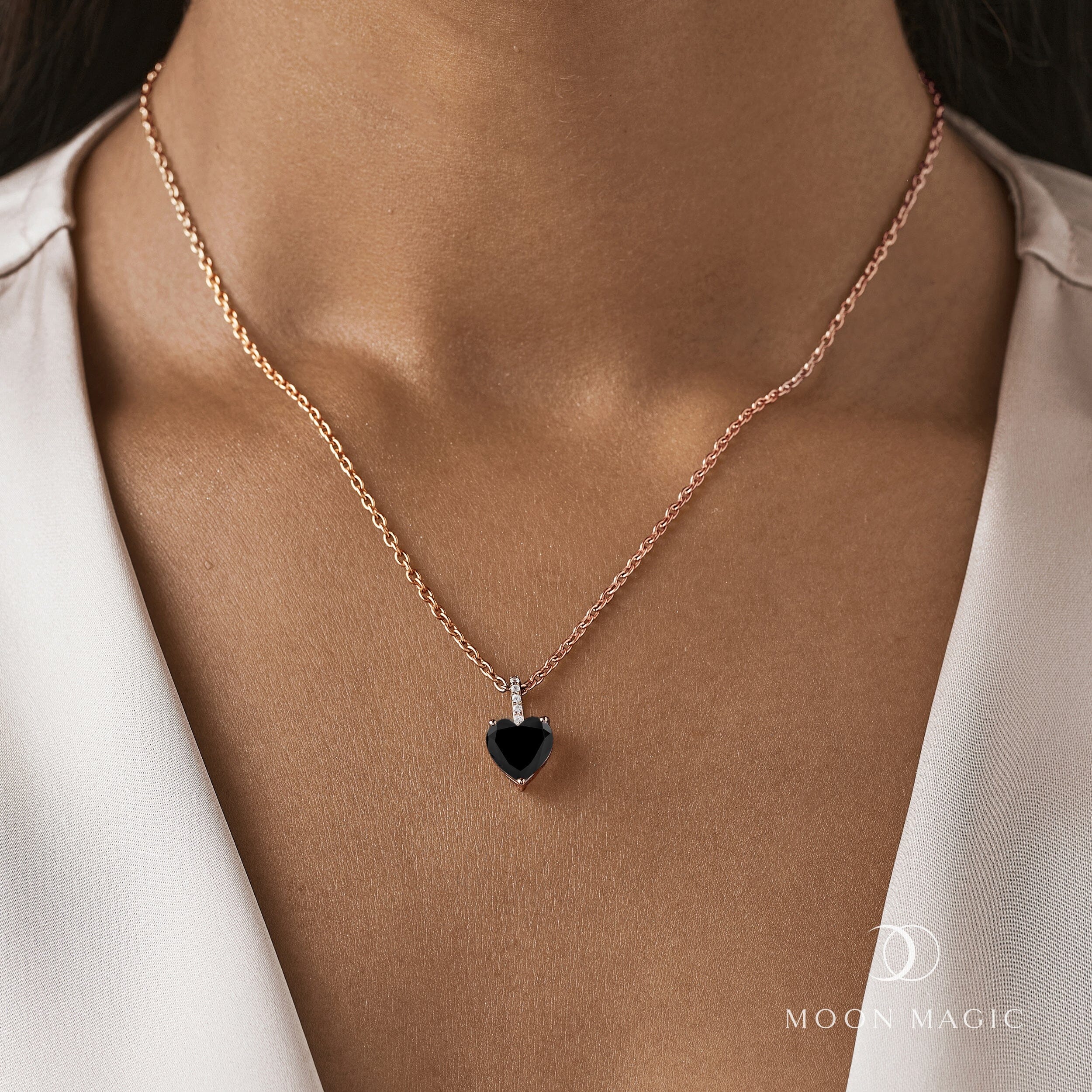 Black Obsidian Necklace - By Your Side、mySite、hinf8tx79