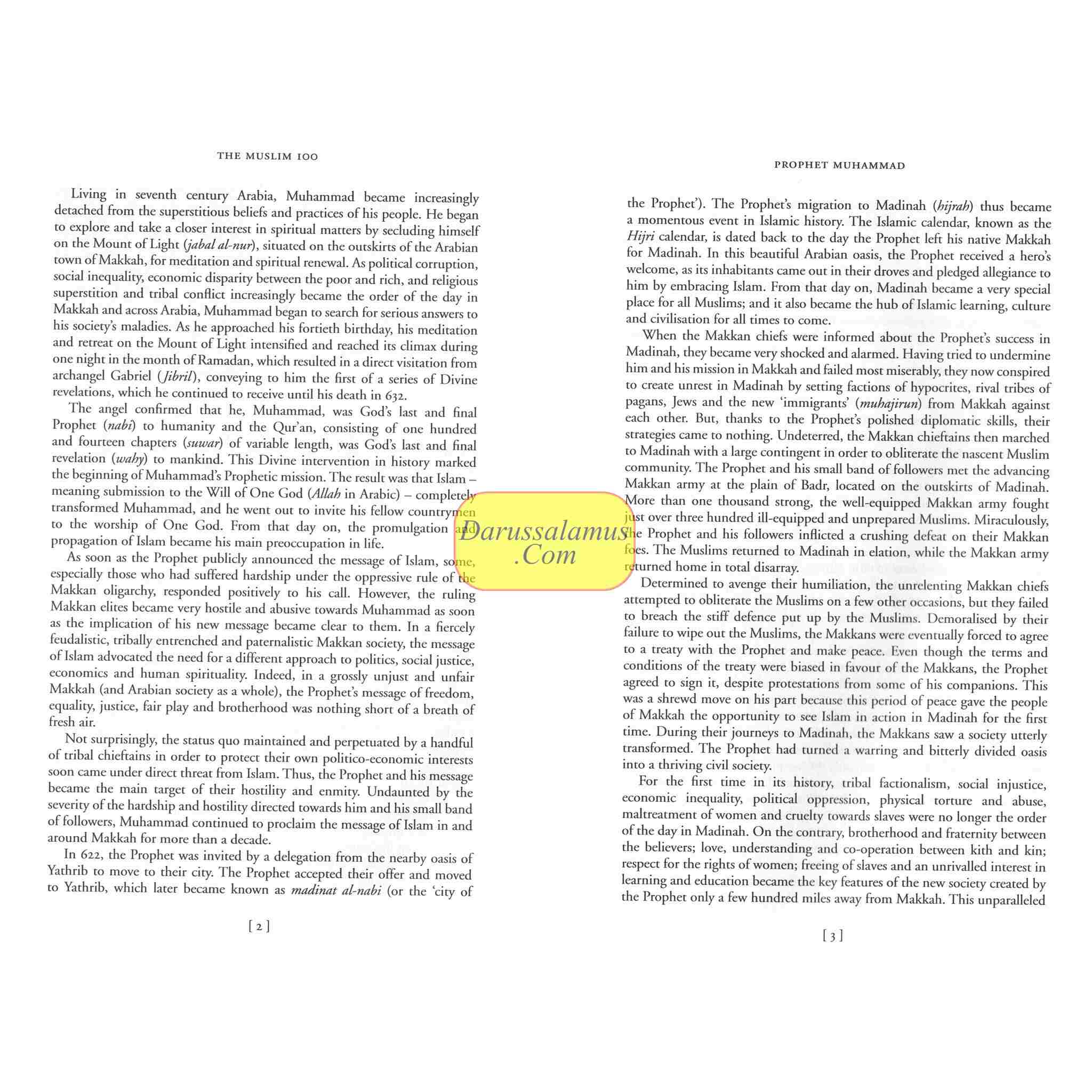 The Muslim 100: The Lives, Thoughts and Achievements of the Most Influential Muslims in History、mySite、topwebapps