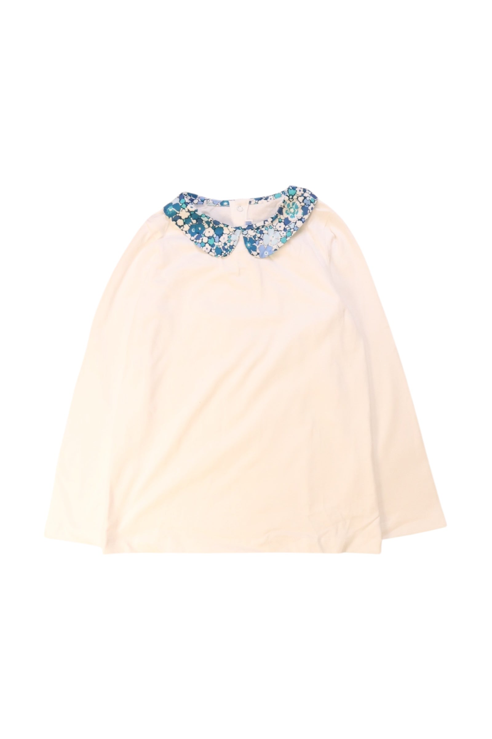 Jacadi Floral Collar Top Size 8Y、mySite、g9winljtr