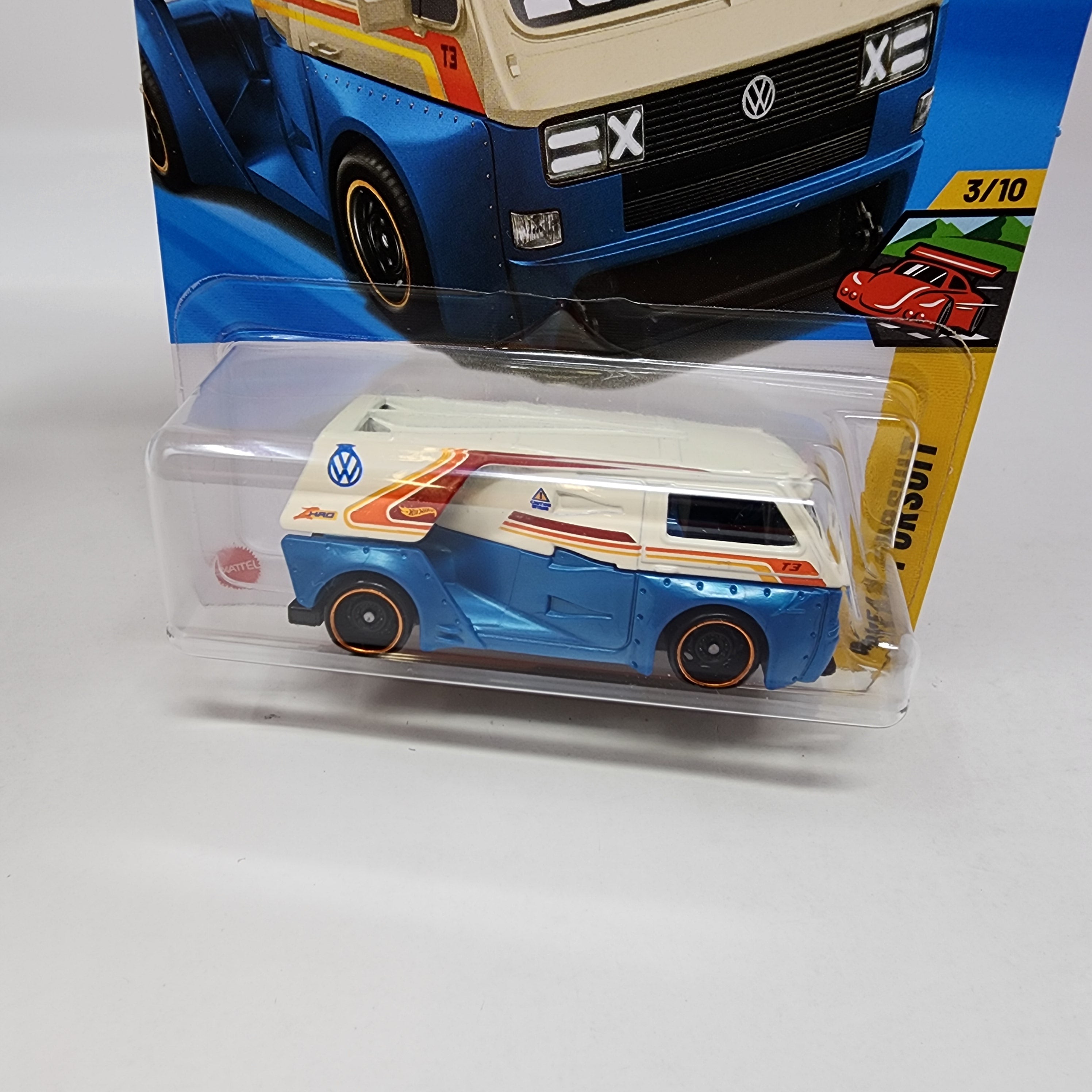 VW T3 Custom #200 * White/Blue * 2025 Hot Wheels NEW! l Case、mySite、hgirdovlk